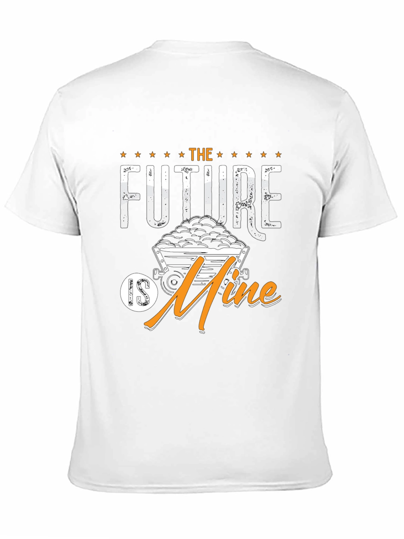 Black The Future is Mine Graphic T-Shirt view 11