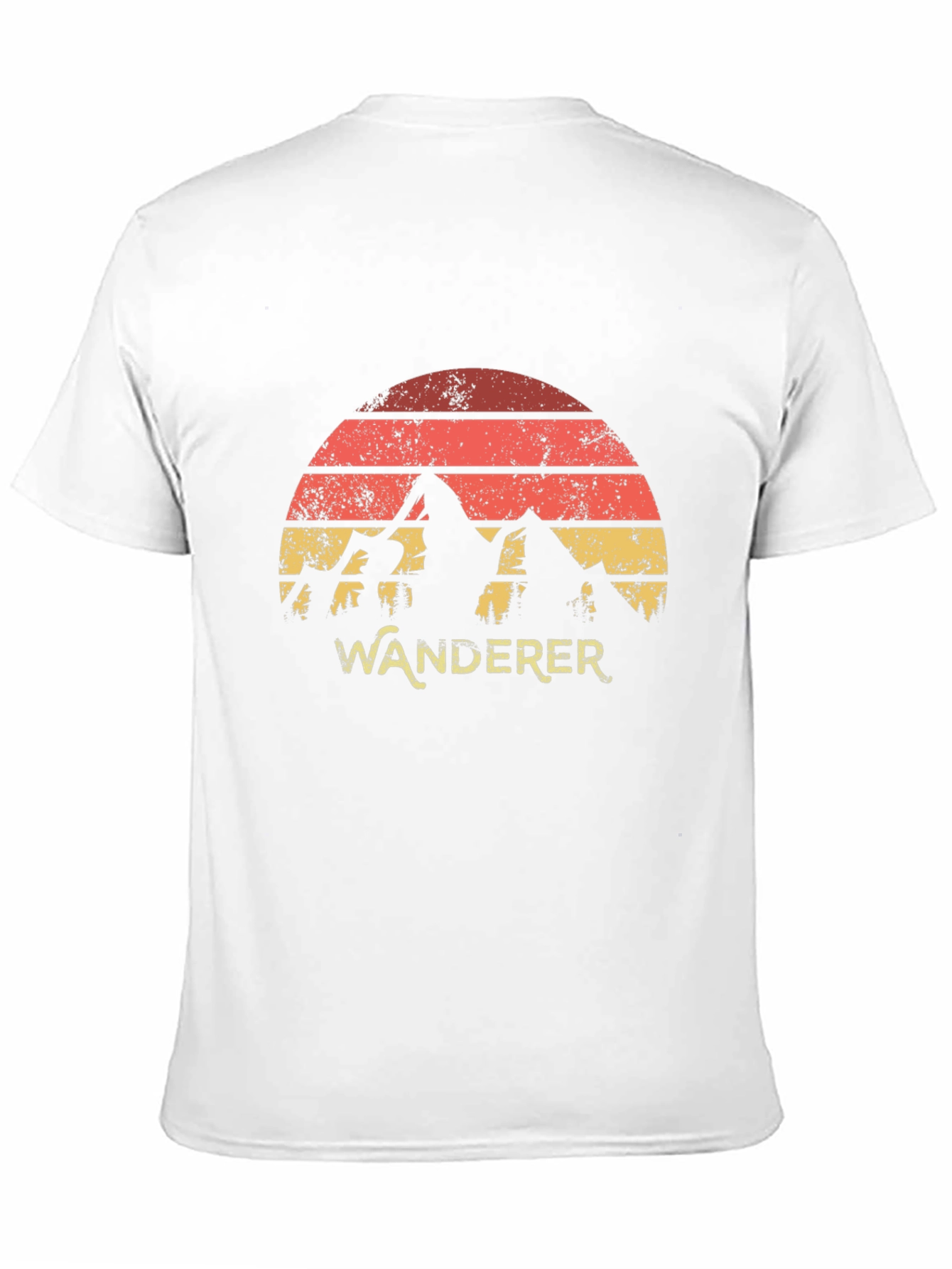 Black Wanderer Mountain Graphic Tee - Retro Style view 11