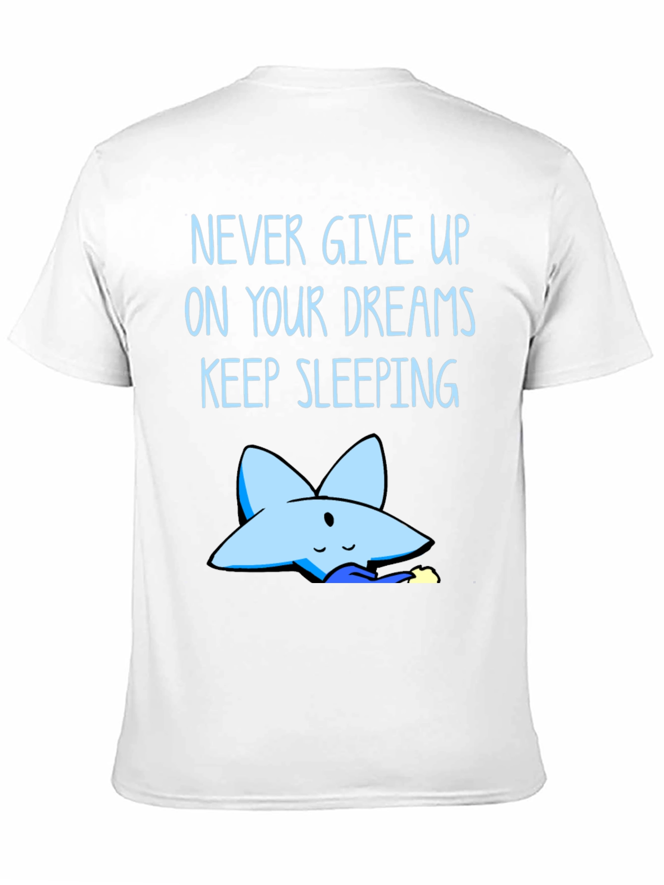 Black Never Give Up Dreams T-Shirt view 11