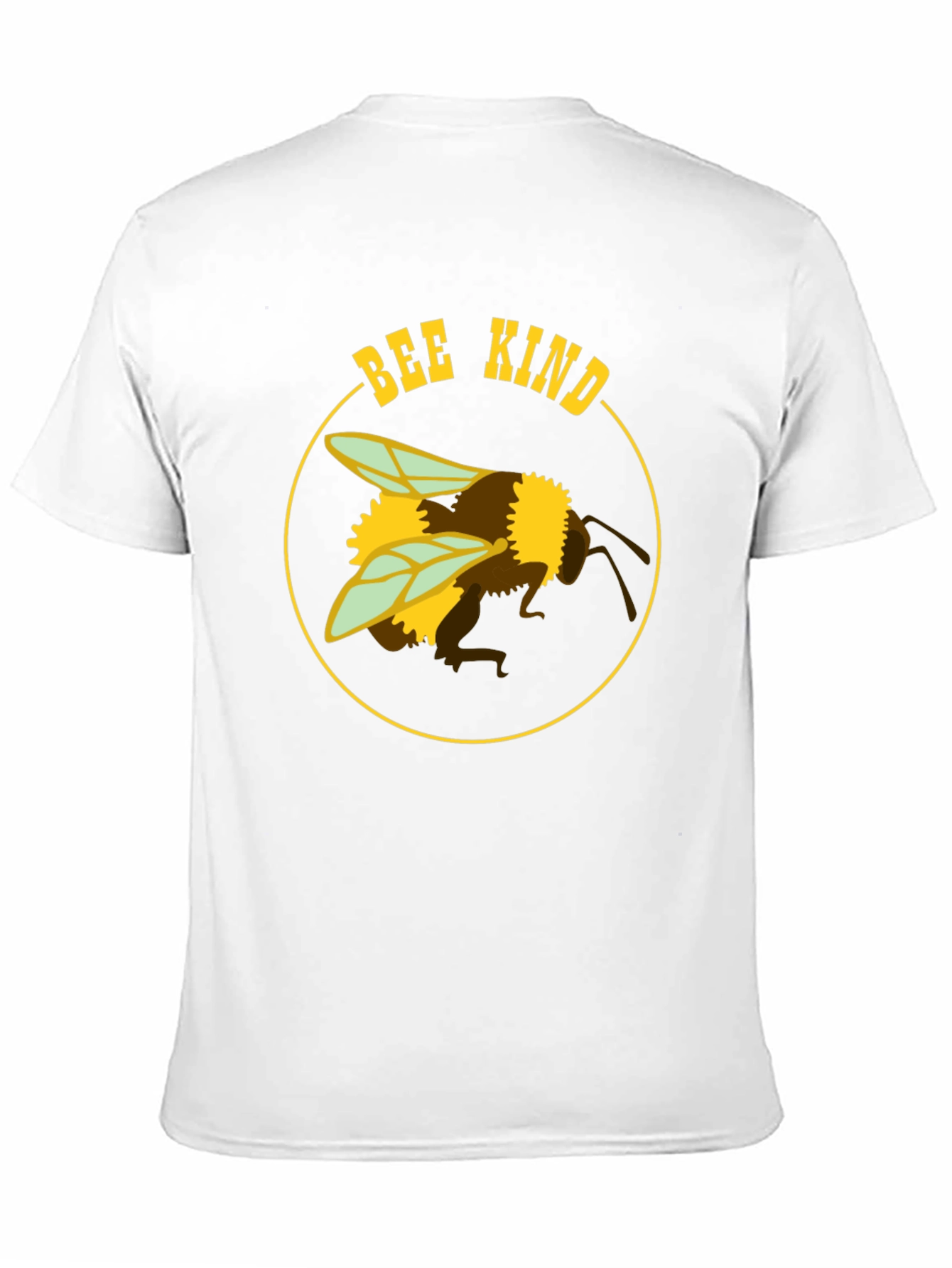 Black Bee Kind Graphic T-Shirt - Black Cotton Blend view 11