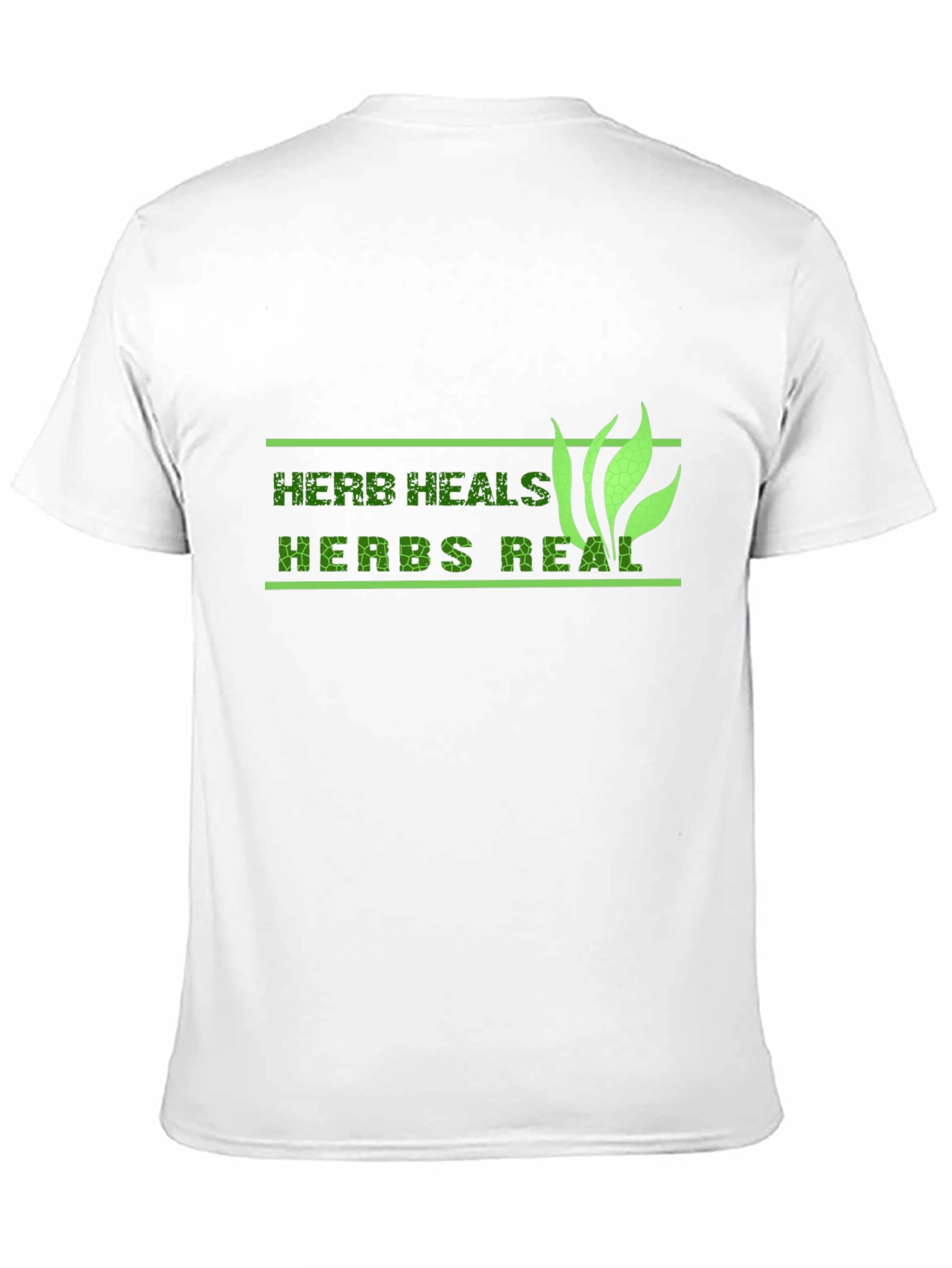 Black Herb Heals Black Graphic Tee view 11