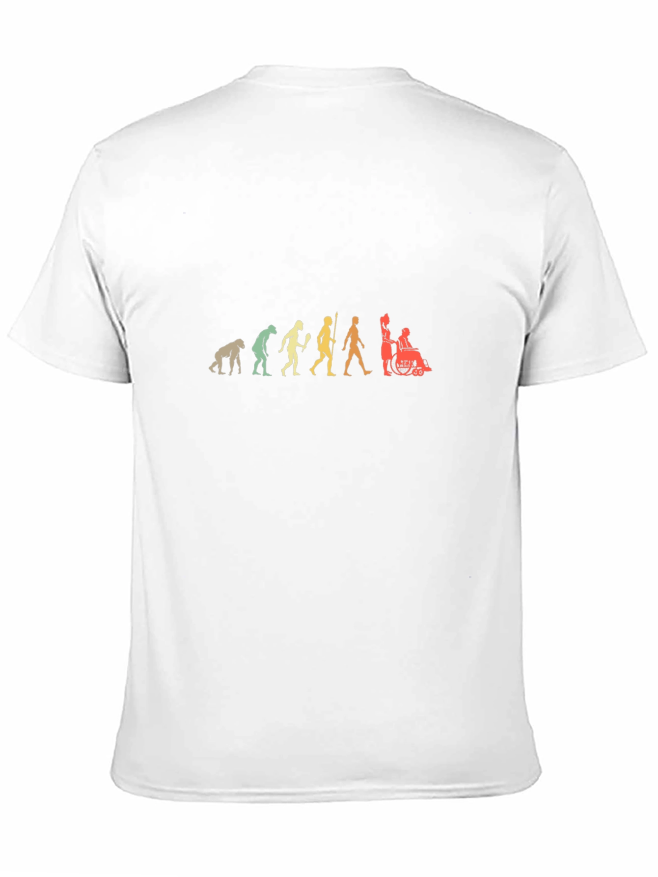 Black Evolution of Caregiver Black T-Shirt view 11