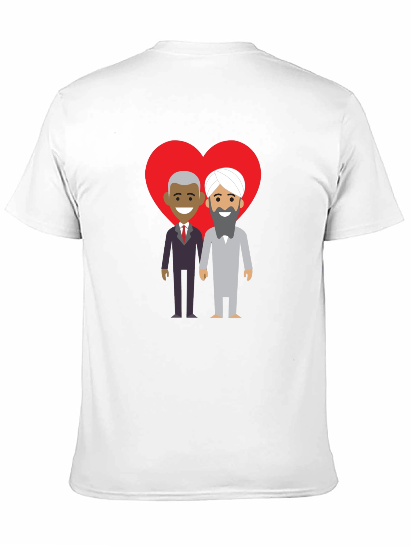 Black Love Knows No Boundaries T-Shirt view 11