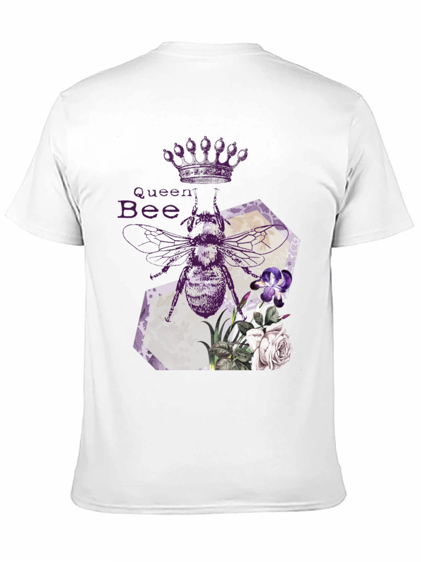 Black Queen Bee Graphic Tee - Stylish Black T-Shirt view 11
