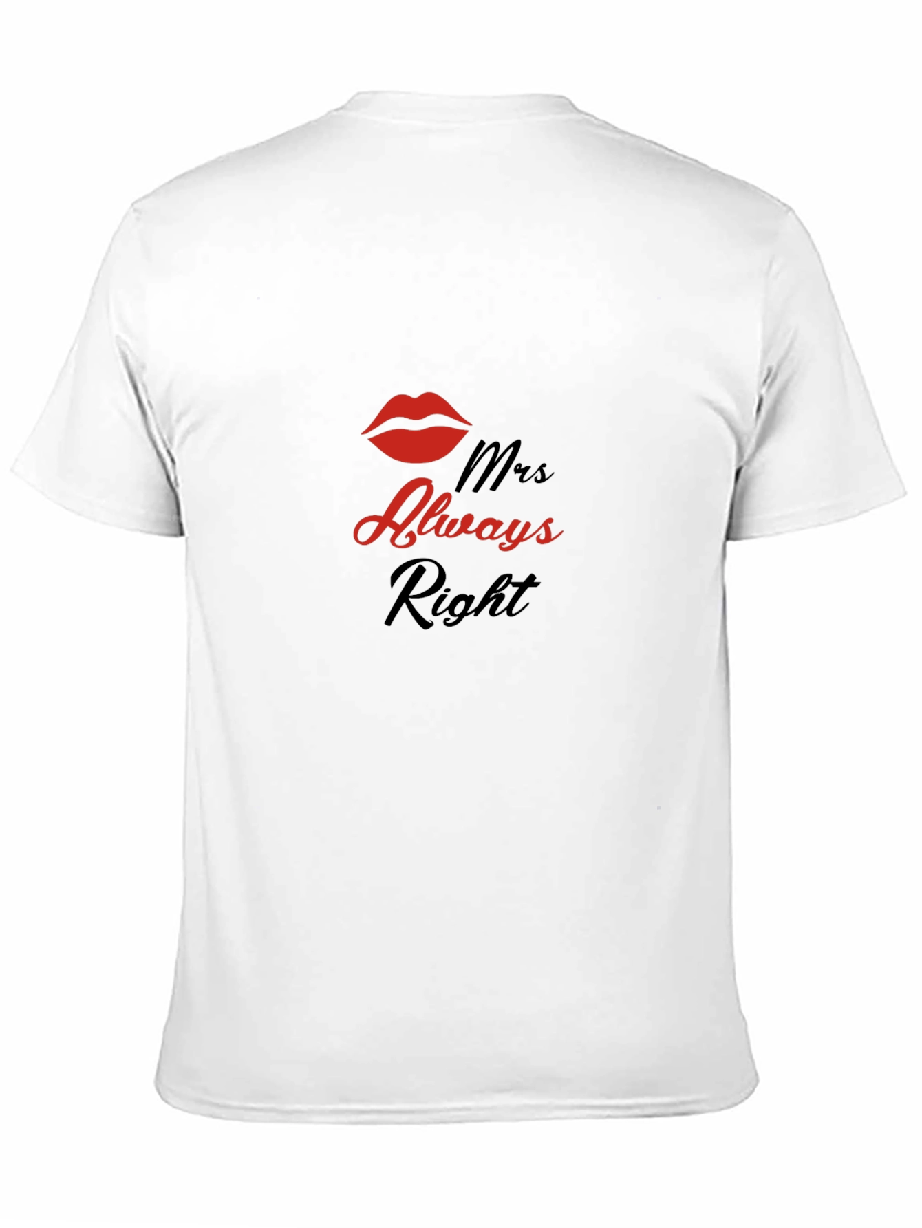 Black Mrs. Always Right Graphic T-Shirt view 11