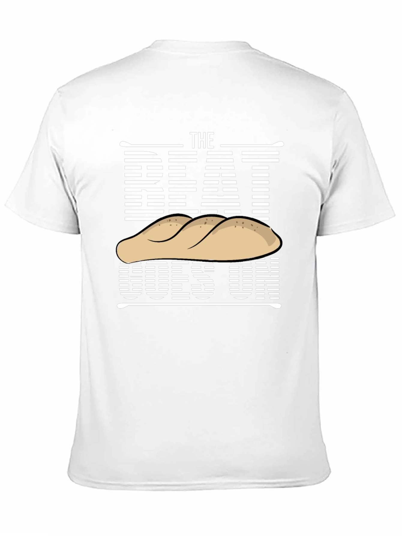 Black The Beat Goes On T-Shirt - Funny Bread Drummer Tee view 11