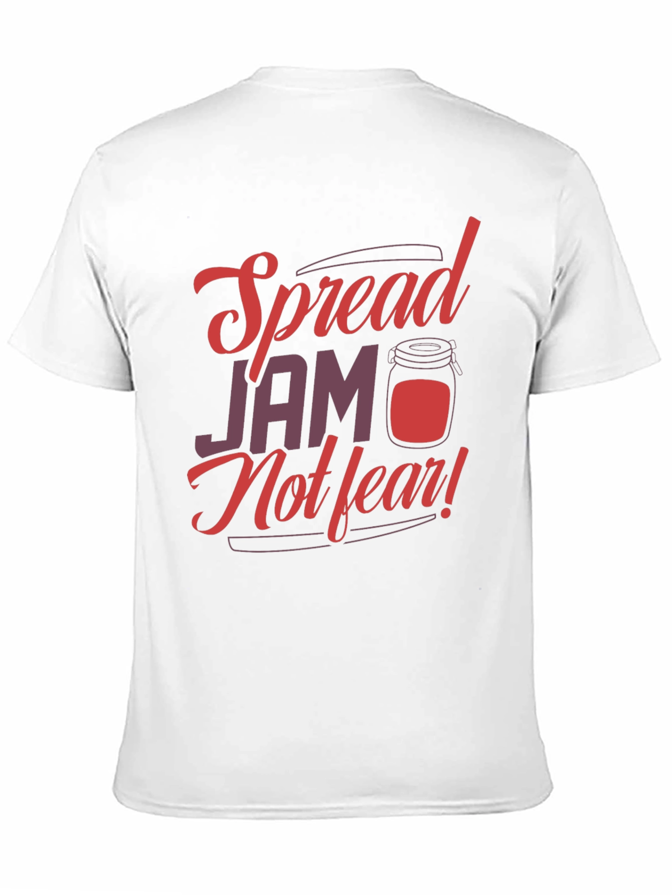 Black Spread Jam Not Fear Graphic Tee view 11