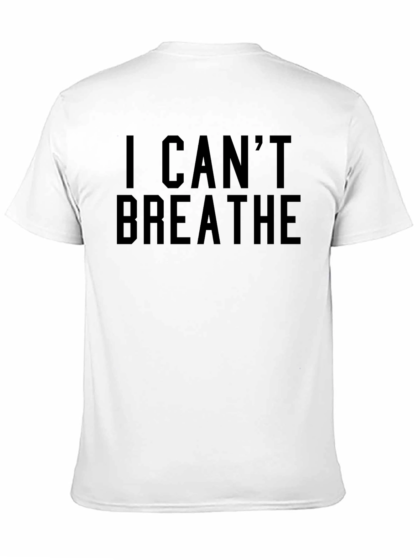 Black I Can't Breathe Graphic Tee view 11