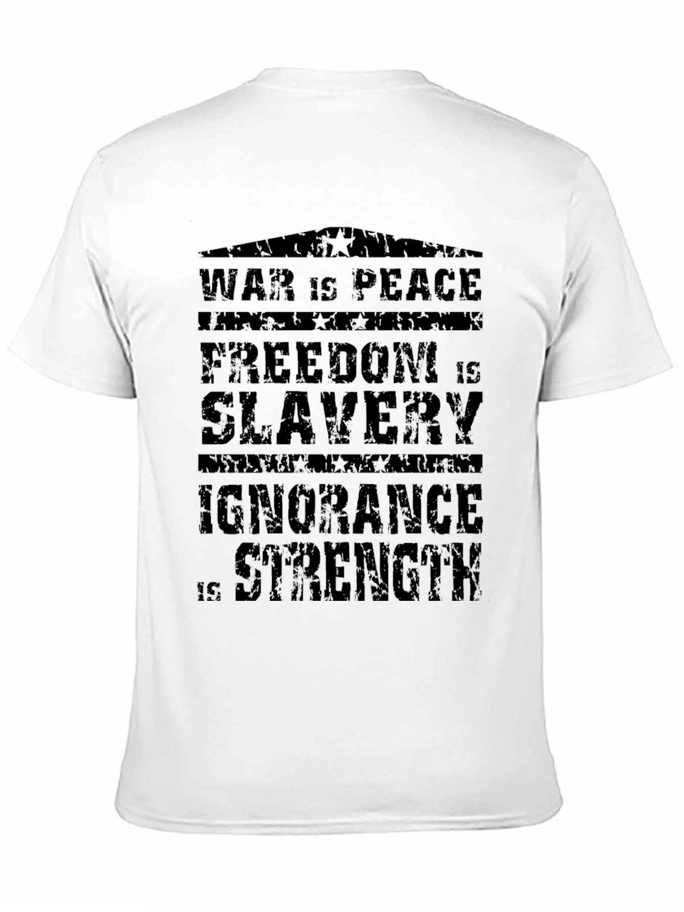 Black War Is Peace Graphic T-Shirt view 11