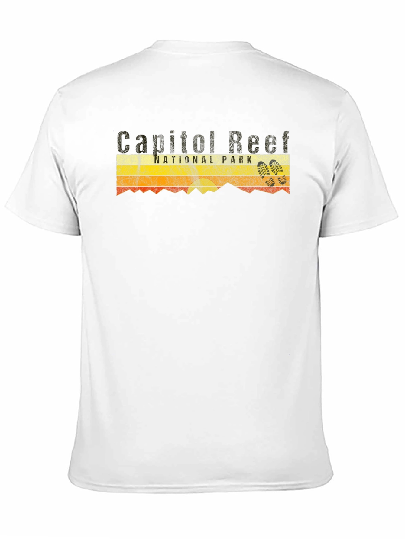 Black Capitol Reef National Park T-Shirt - Retro Style view 11