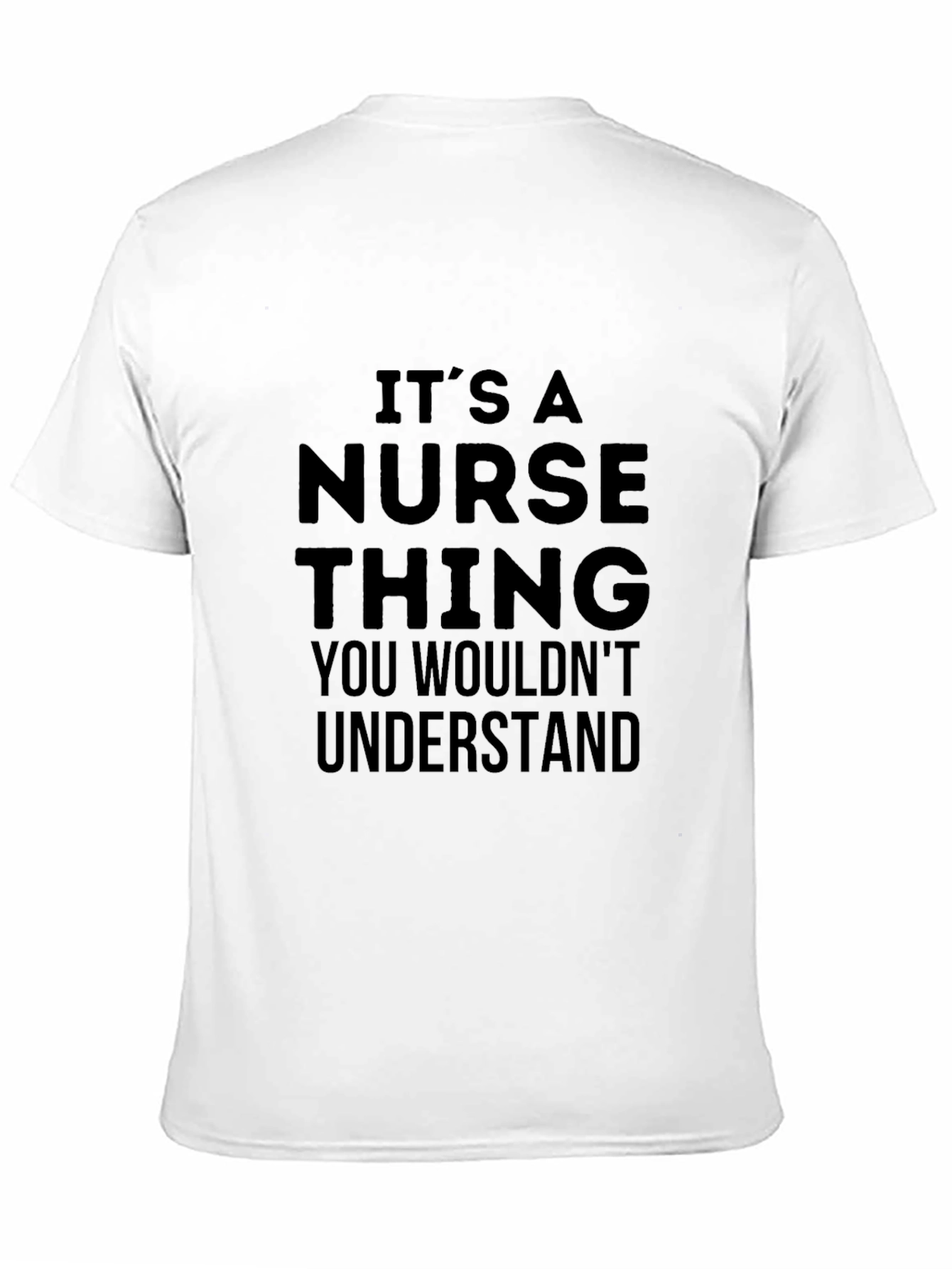 Black It's A Nurse Thing T-Shirt - Unisex view 11