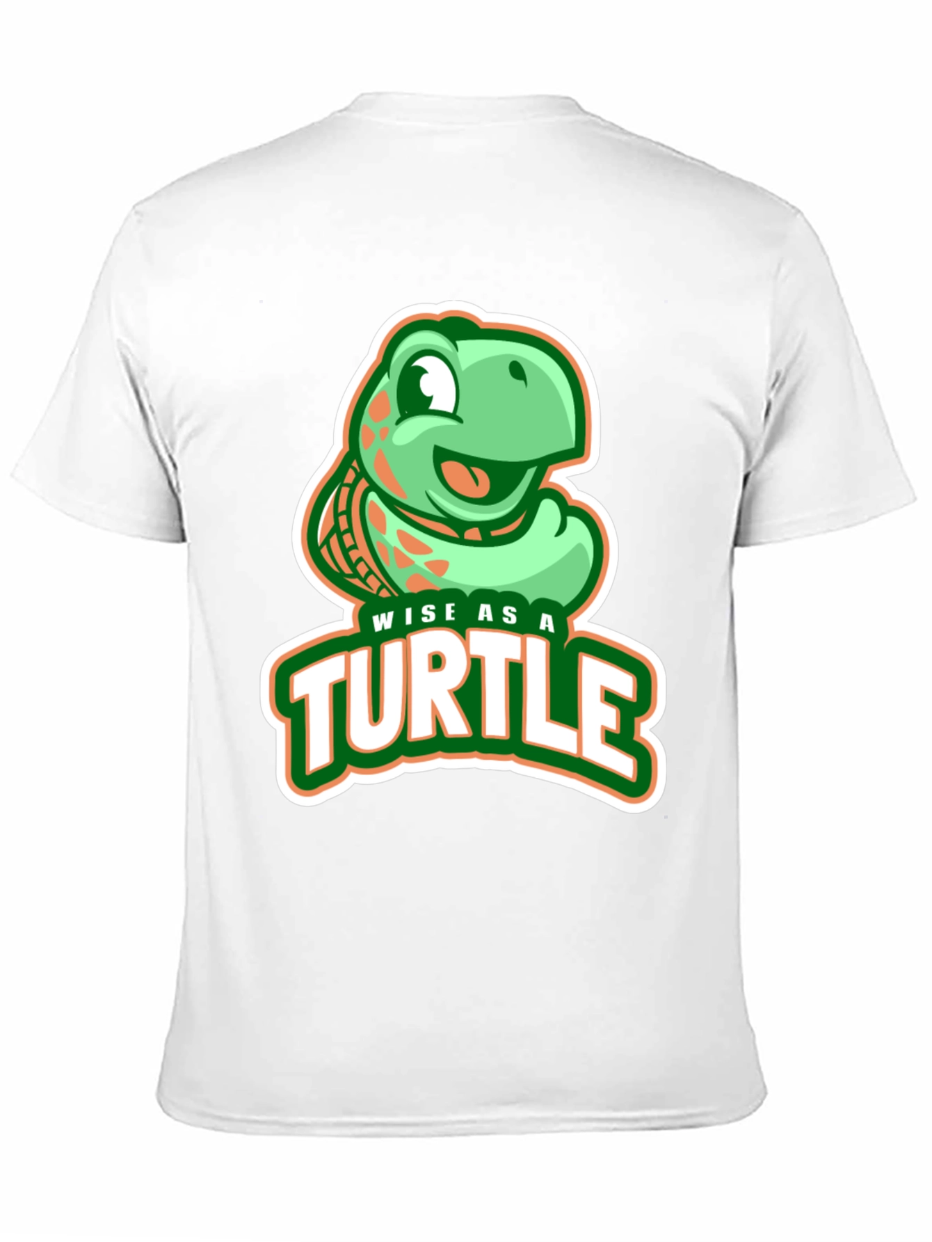 Black Wise as a Turtle Graphic T-Shirt view 11