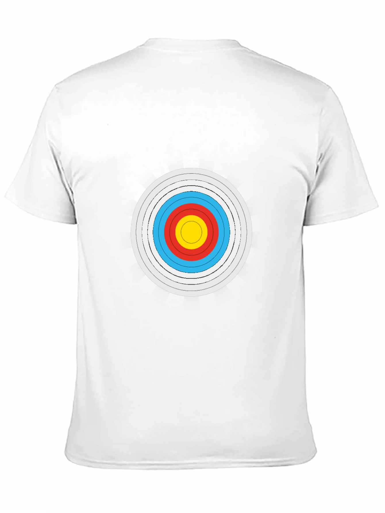 Black Archery Target Graphic Tee - Black Cotton Comfort view 11