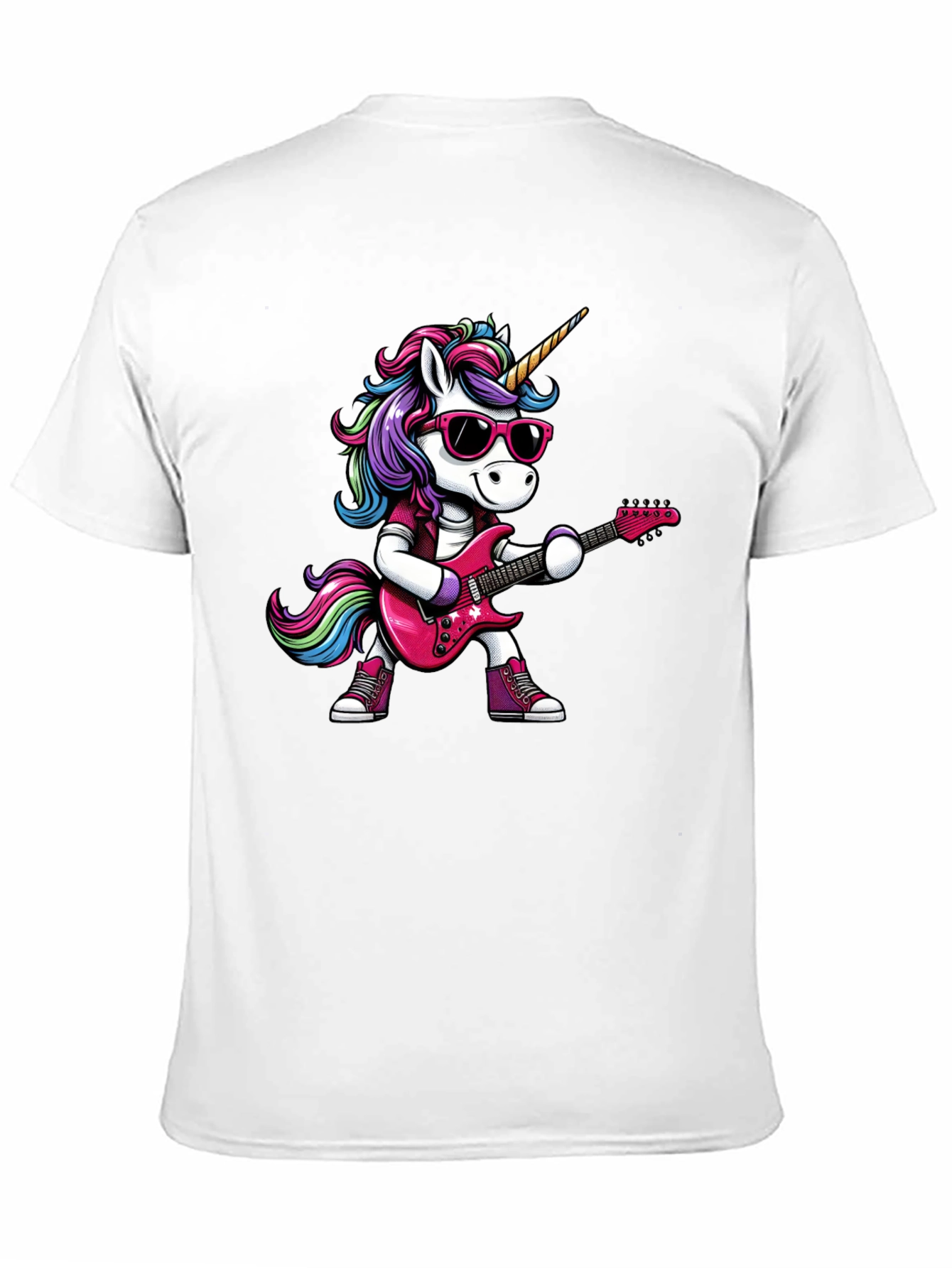 Black Unicorn Rocker T-Shirt view 11