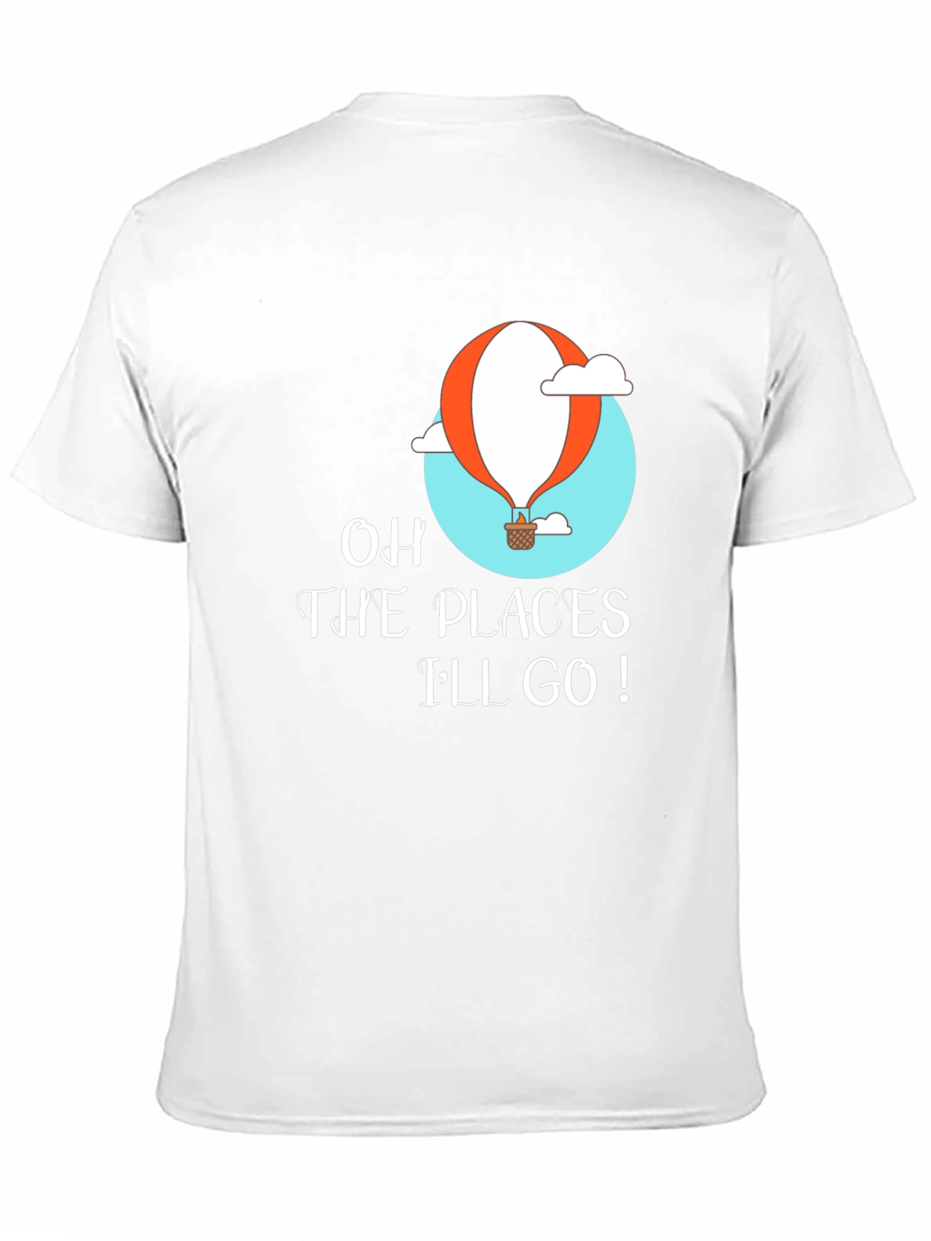 Black Oh The Places I'll Go T-Shirt, Travel Tee view 11