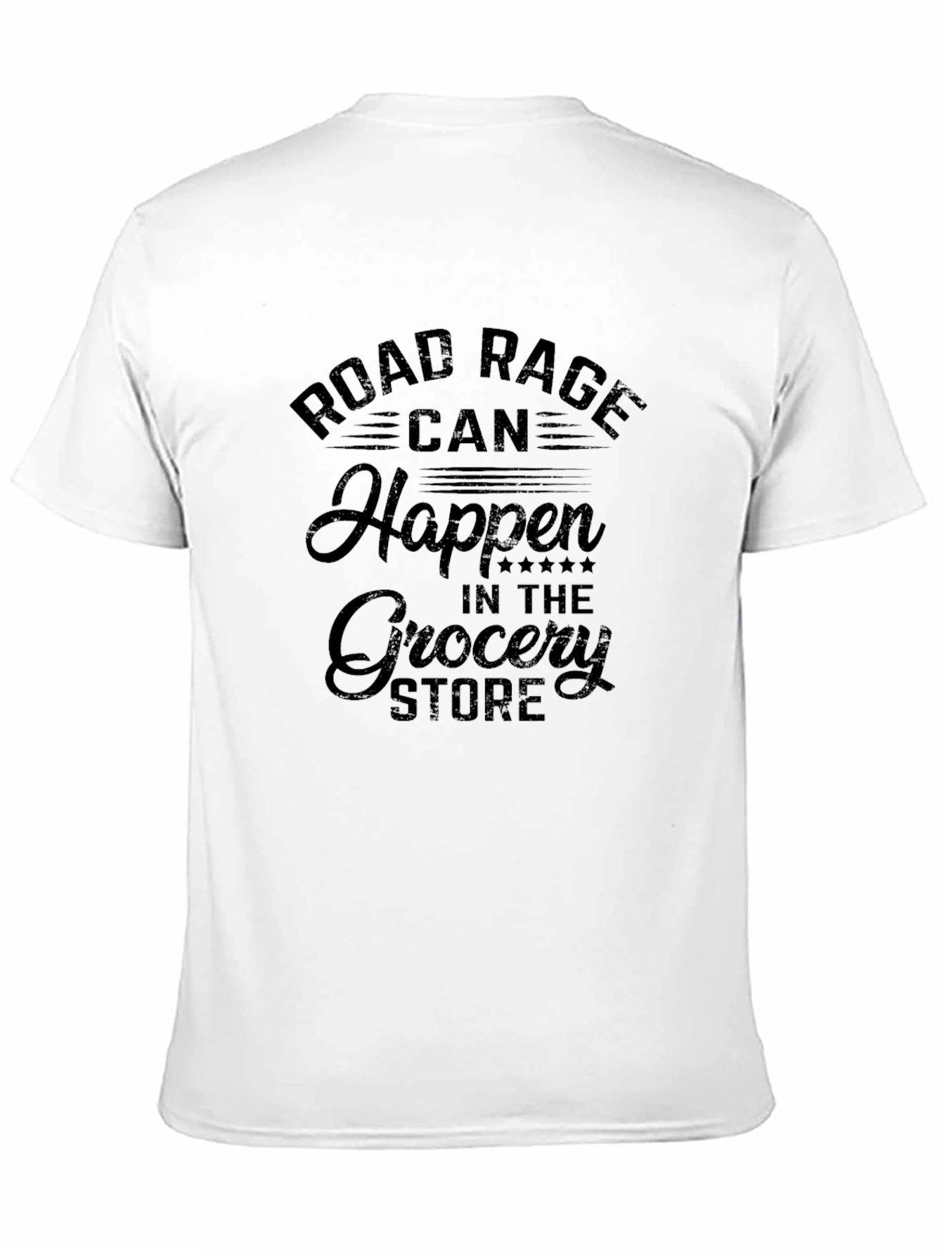 Road Rage Grocery Store T-Shirt - 11