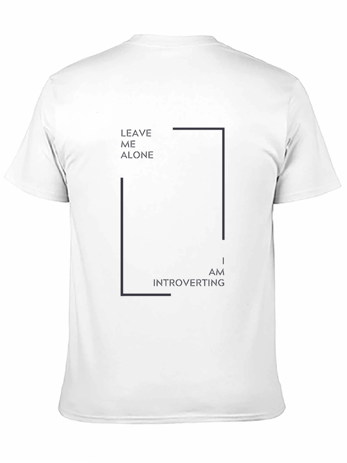 Black Introvert Mode Activated: Black Graphic Tee view 11