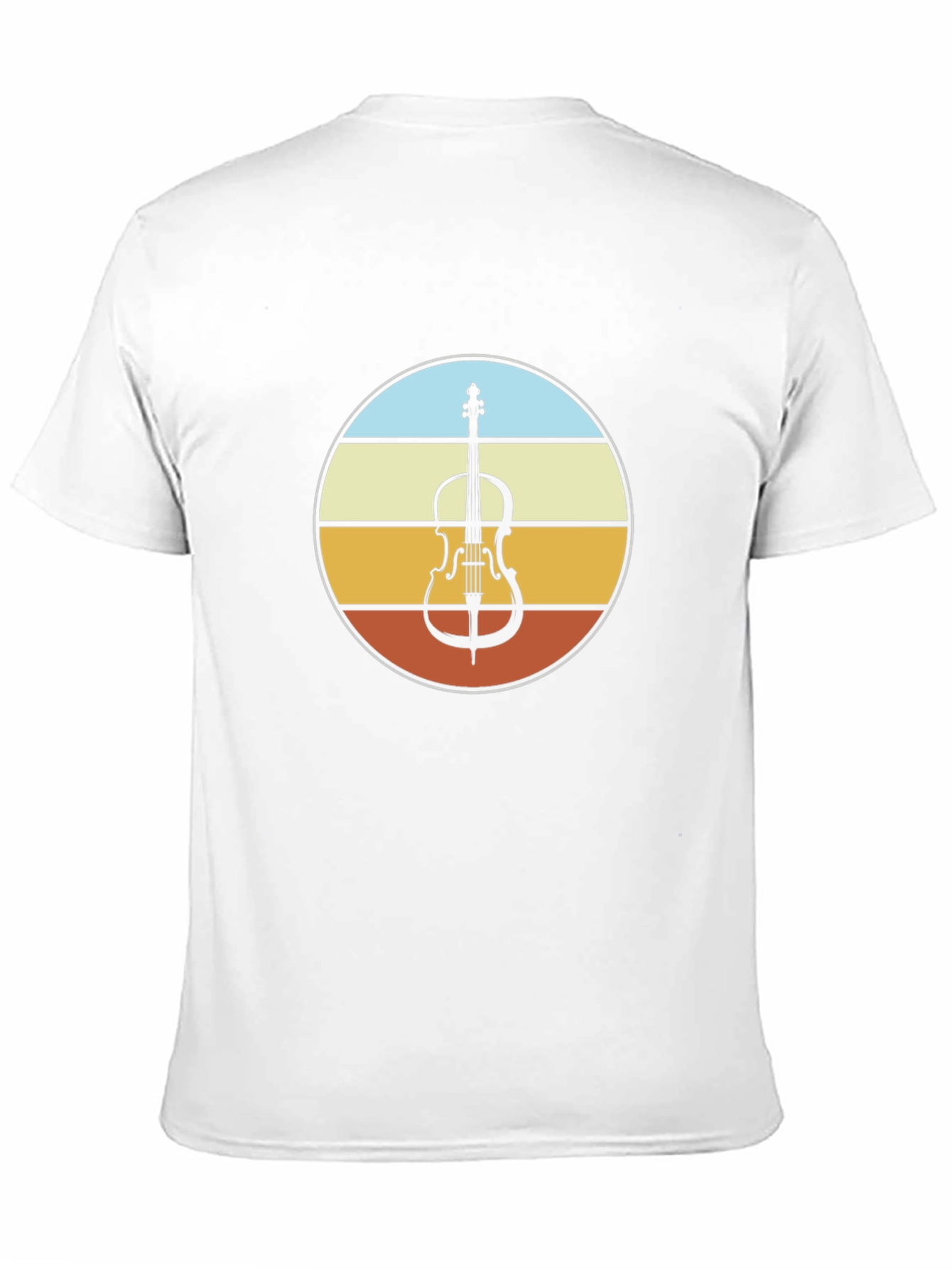 Black Retro Cello T-Shirt - Musician Style view 11