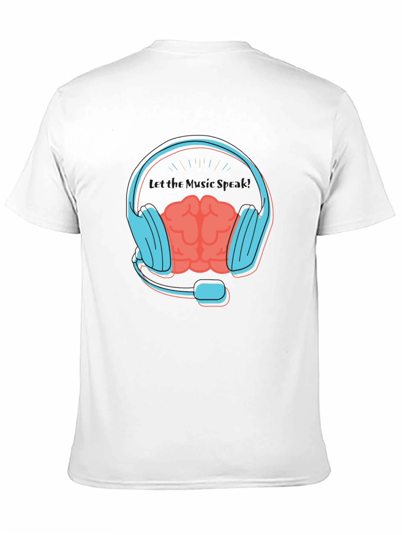 Black Brain Power Gaming T-Shirt - Black view 11