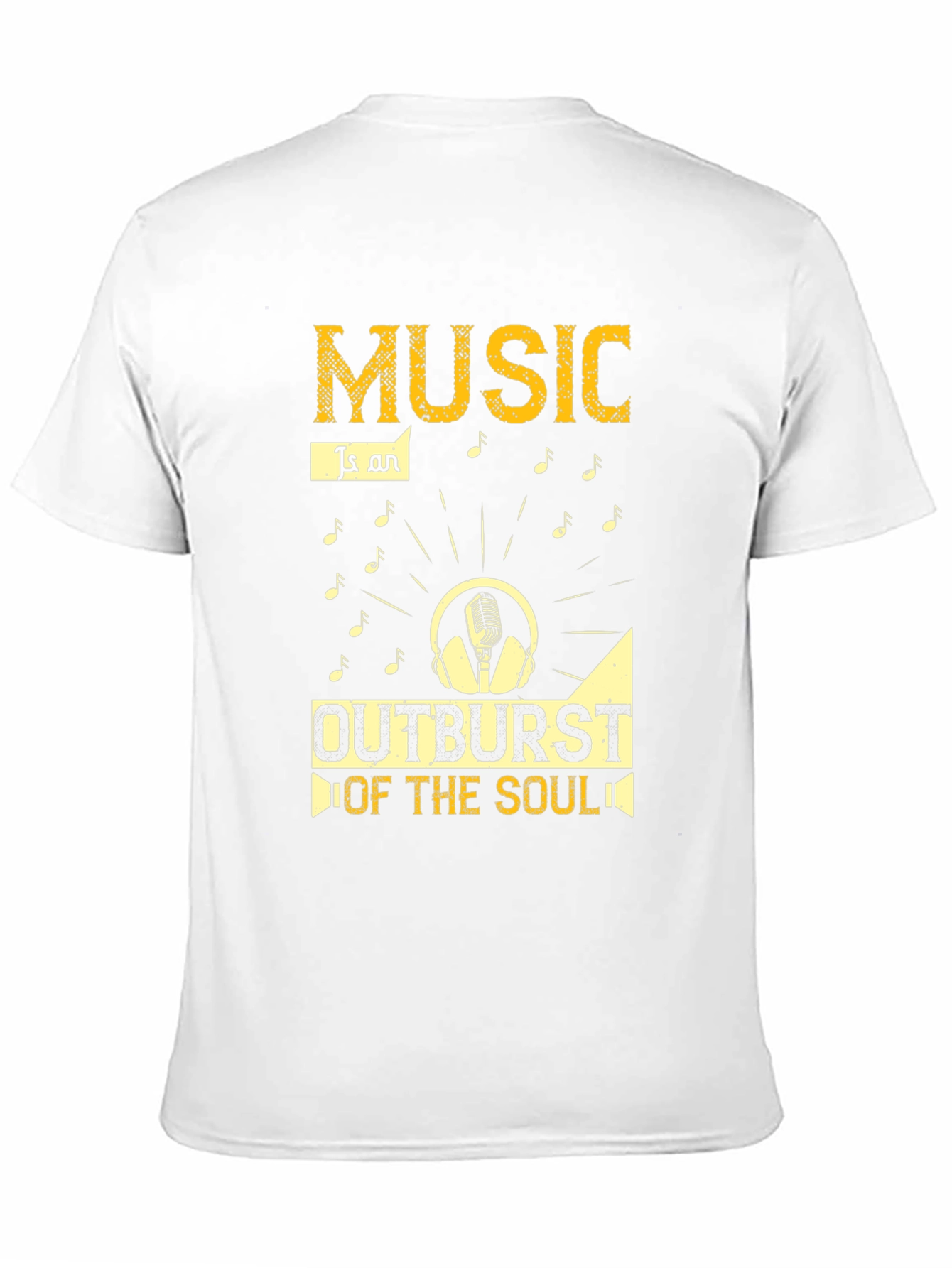 Black Music Outburst of the Soul Black T-Shirt view 11