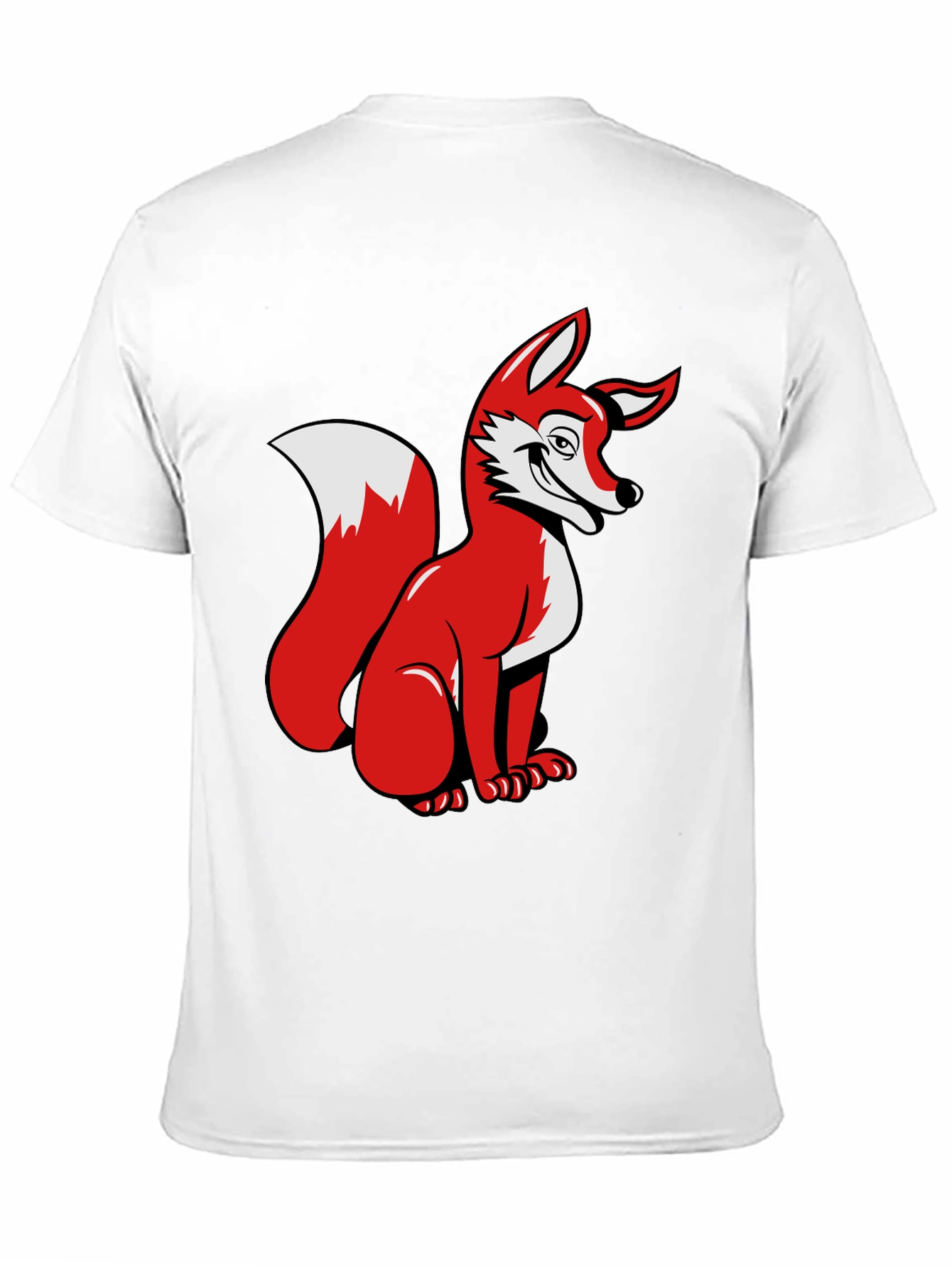 Black Fox Graphic Black T-Shirt view 11