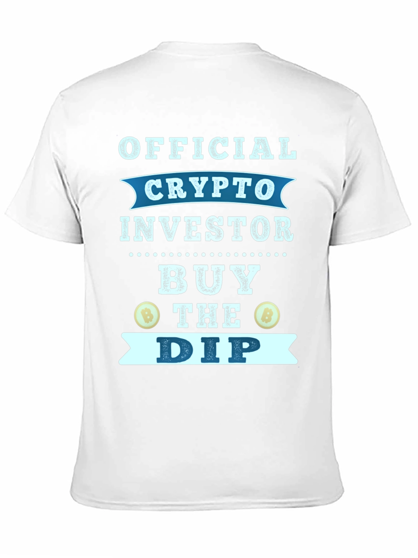 Black Official Crypto Investor T-Shirt - Buy the Dip view 11