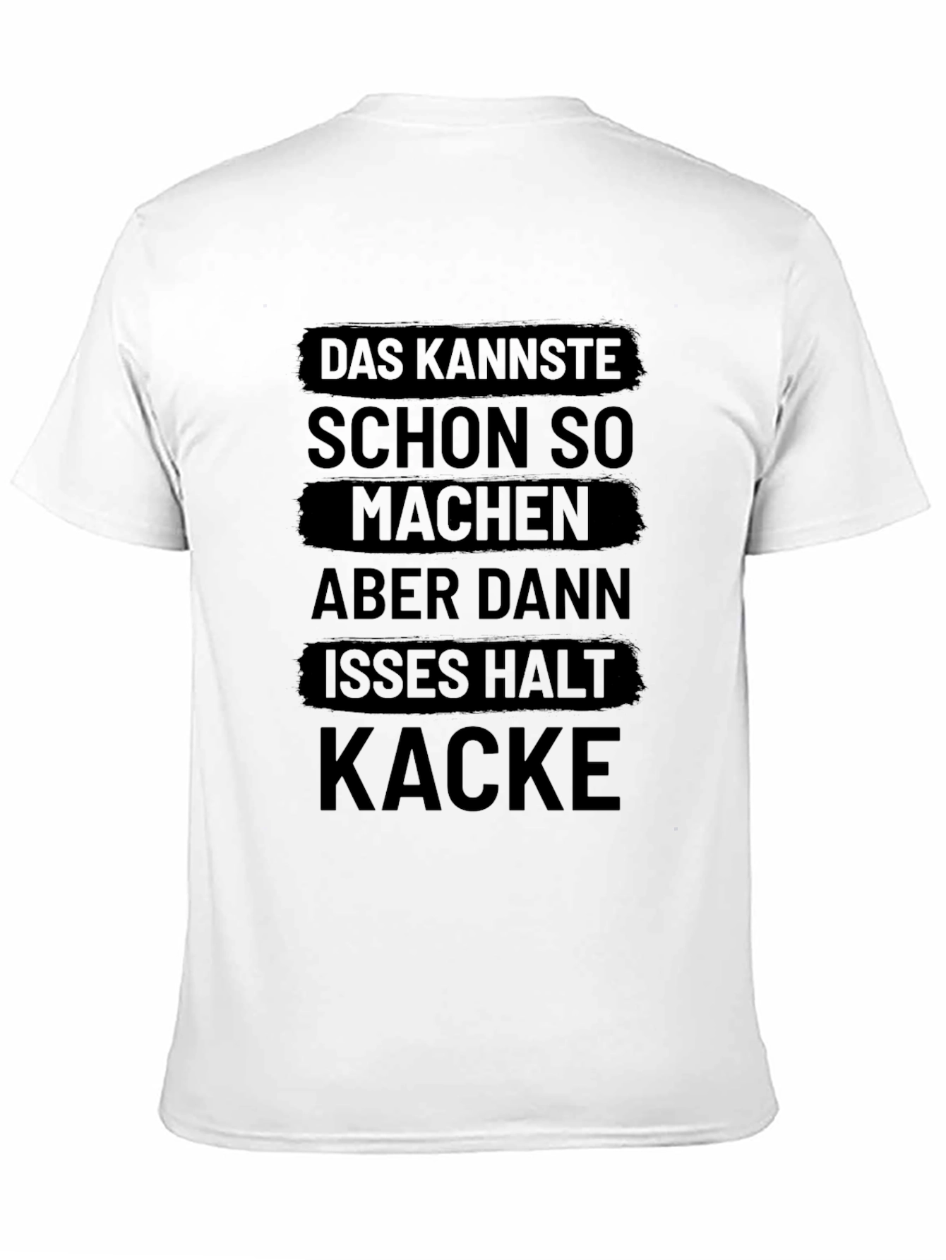 Black Kacke T-Shirt - Black Humor Tee view 11