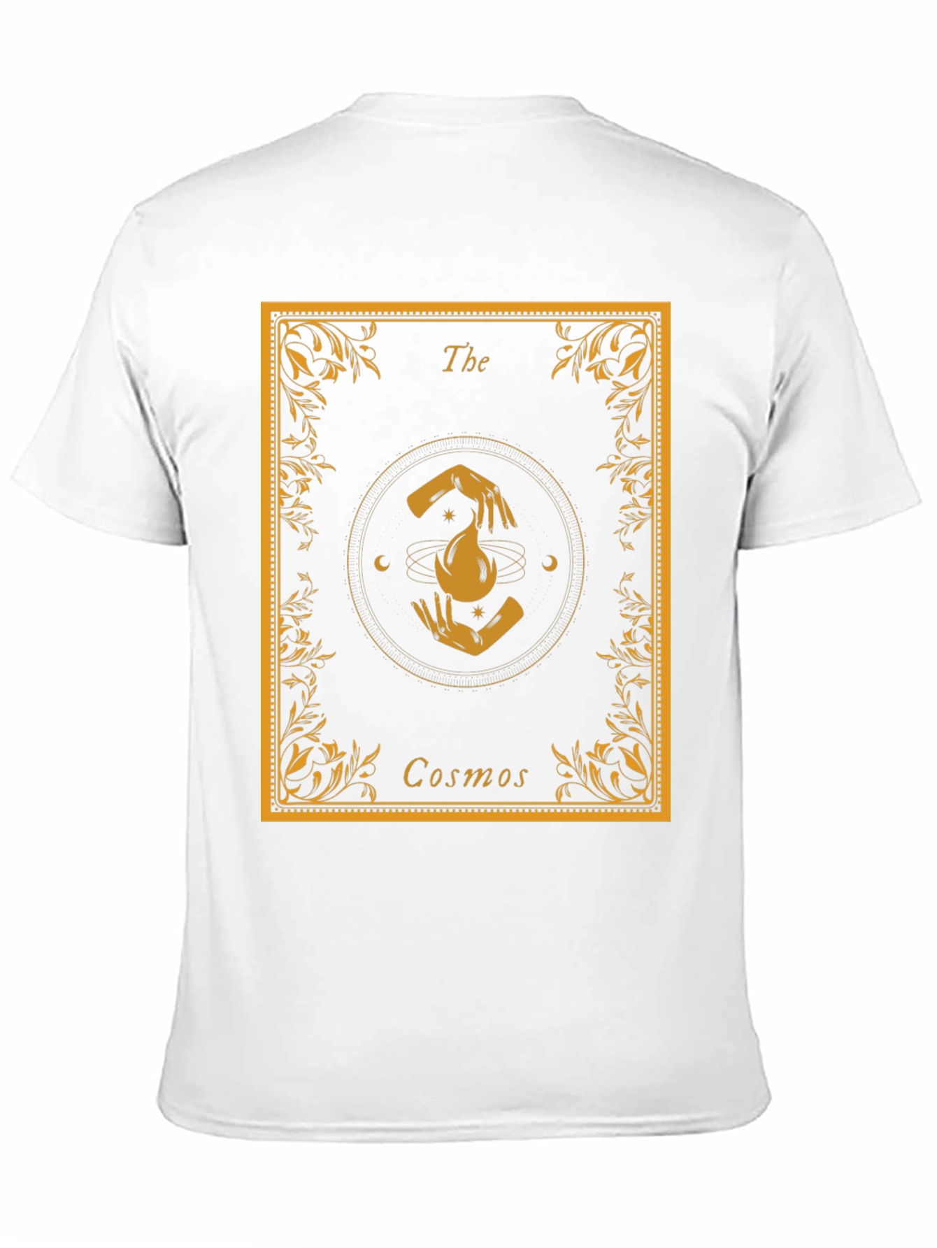 Black The Cosmos Graphic T-Shirt - Unisex Black Tee view 11