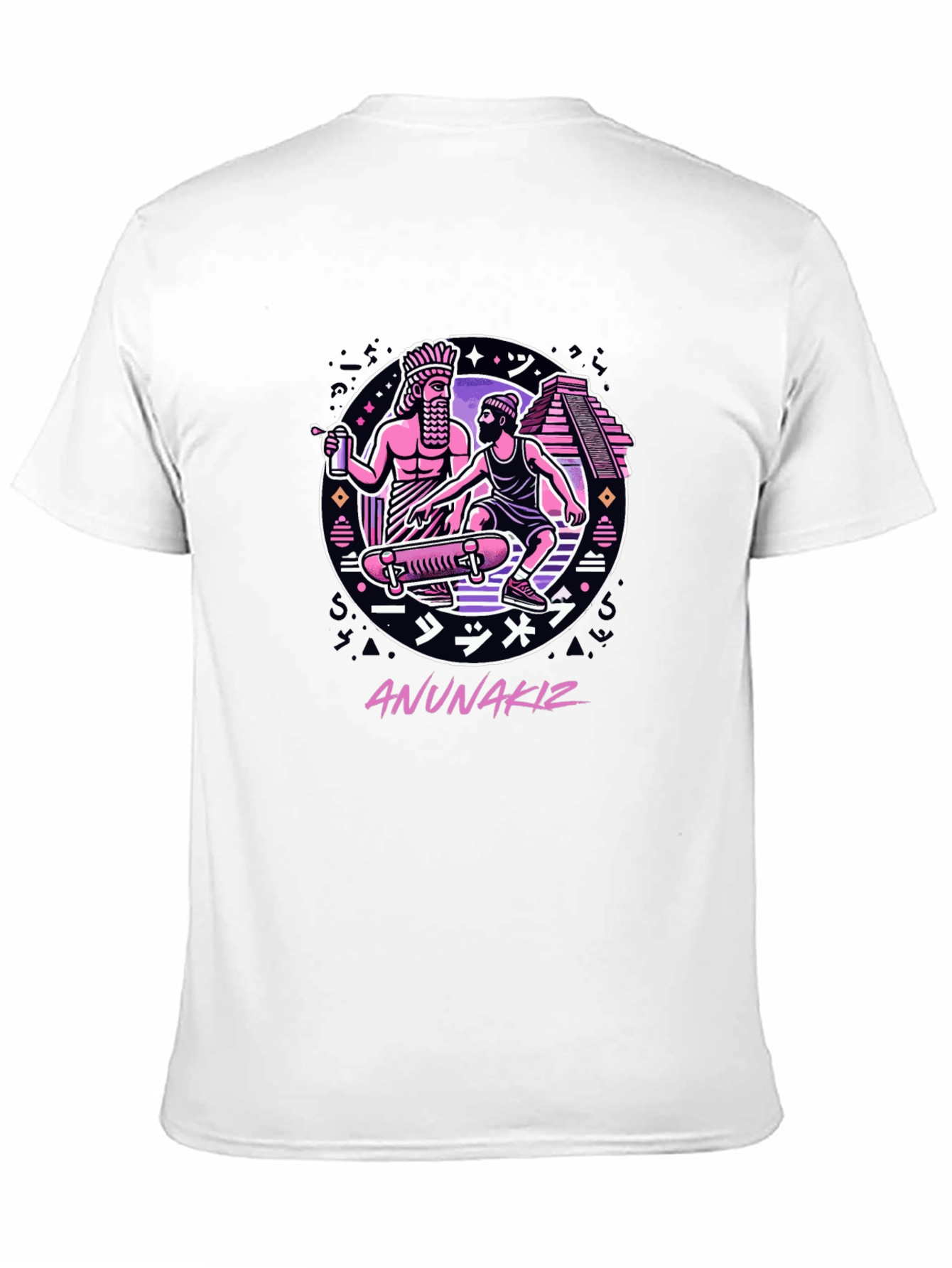 Black Anunnakiz Graphic T-Shirt view 11