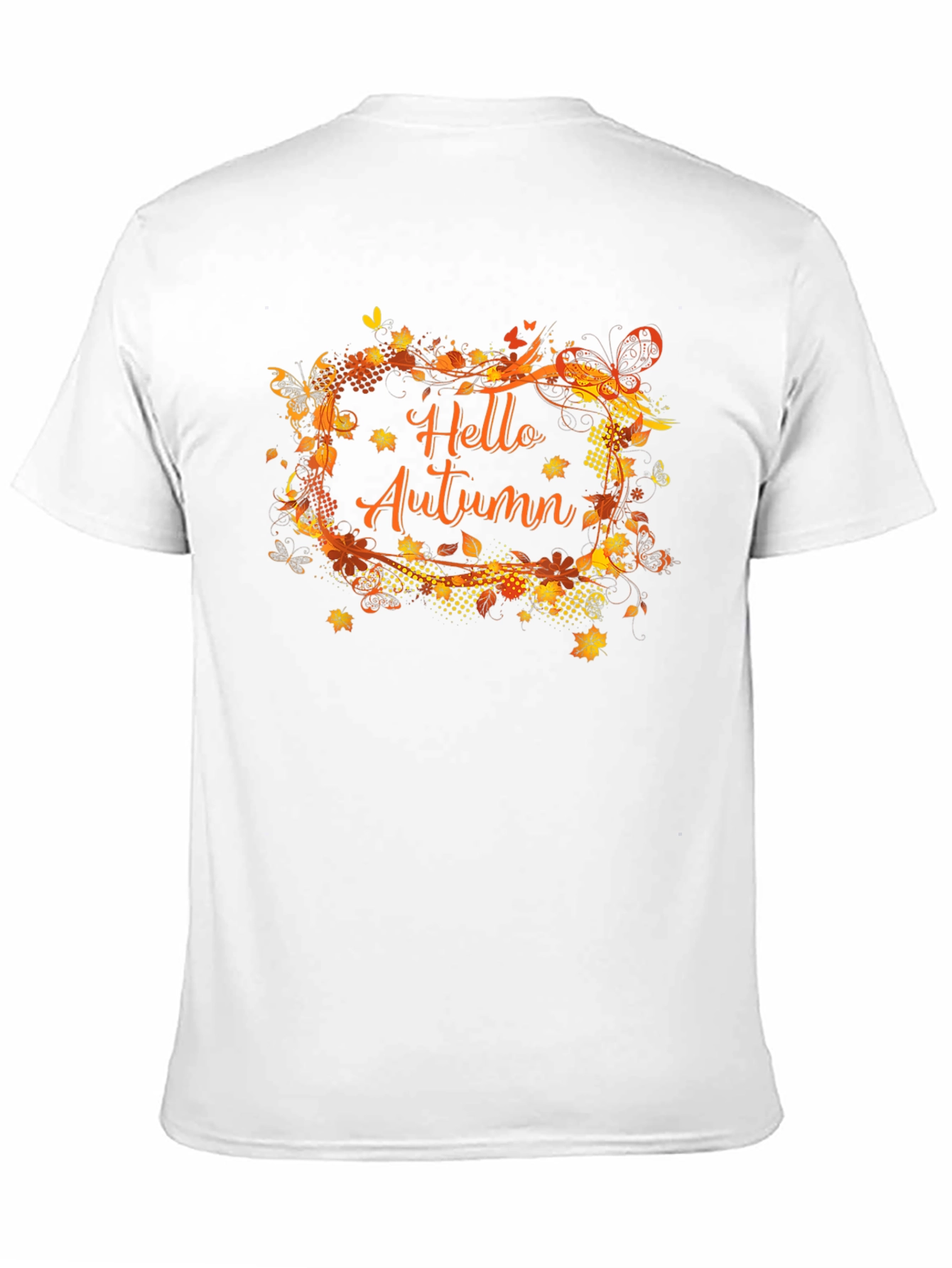 Black Hello Autumn Graphic Tee view 11