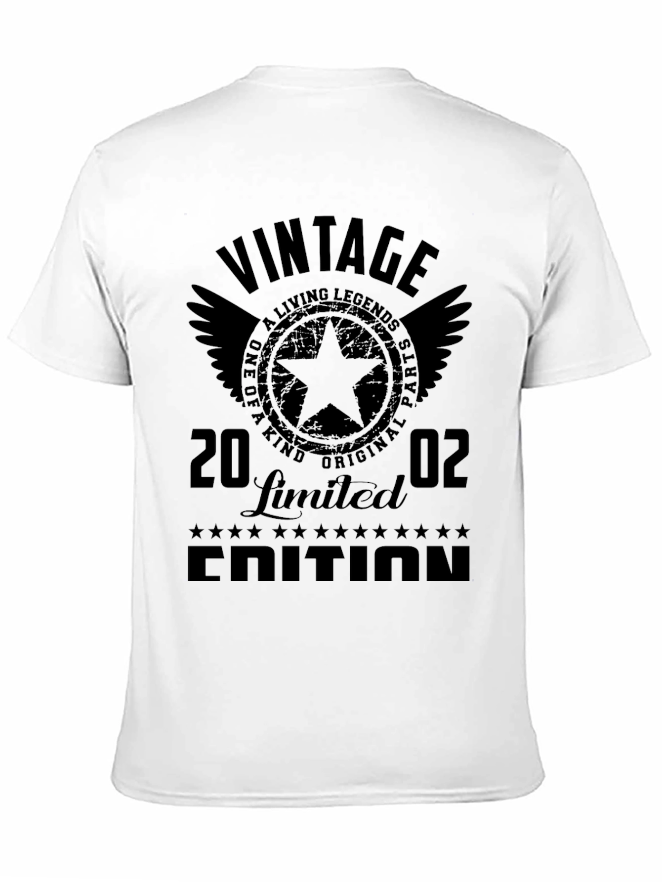 Black Vintage Limited Edition T-Shirt view 11