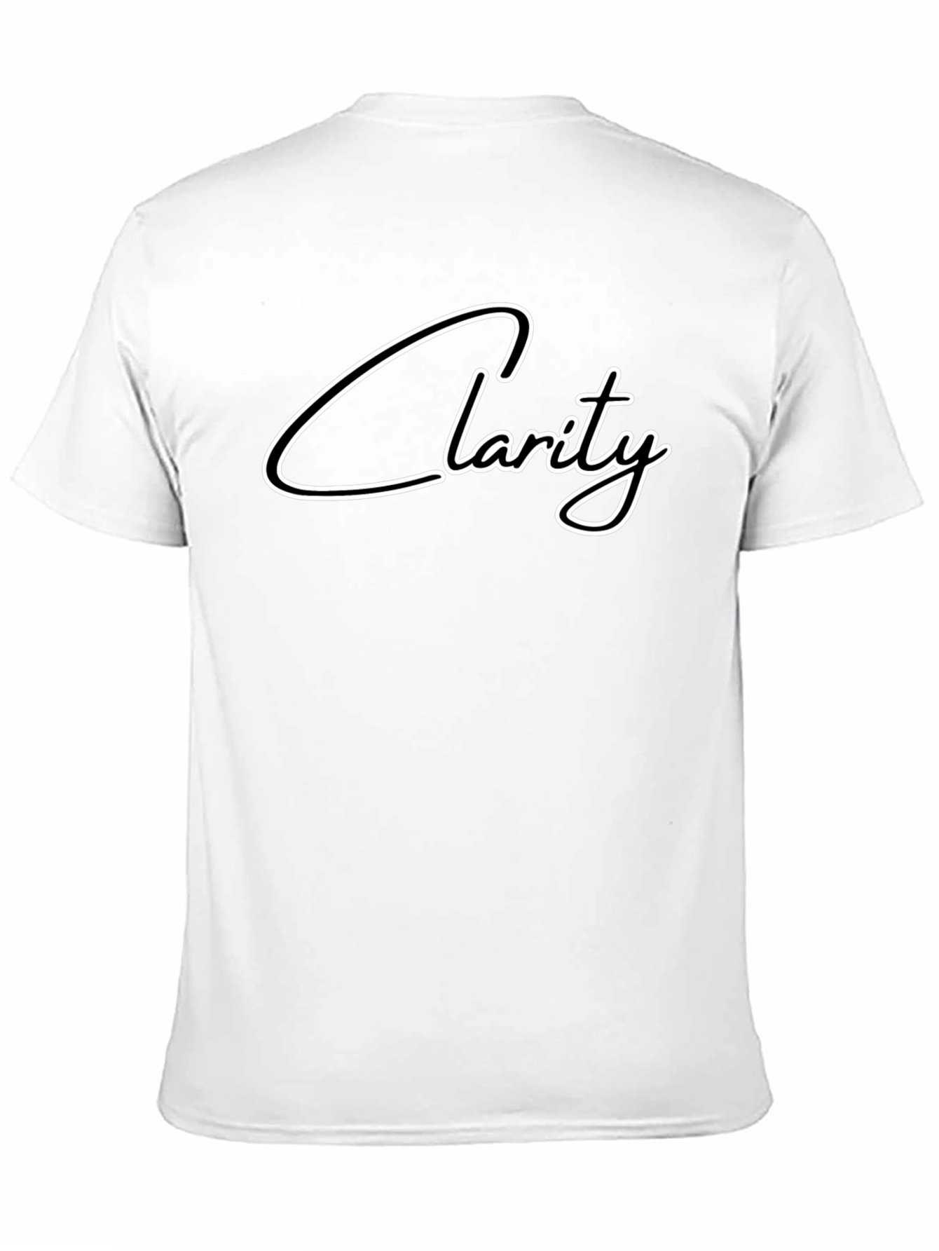 Black Clarity Graphic Tee - Stylish Black T-Shirt view 11