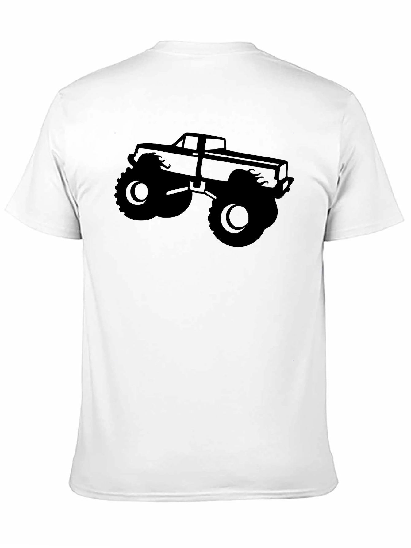 Black Monster Truck Graphic T-Shirt view 11