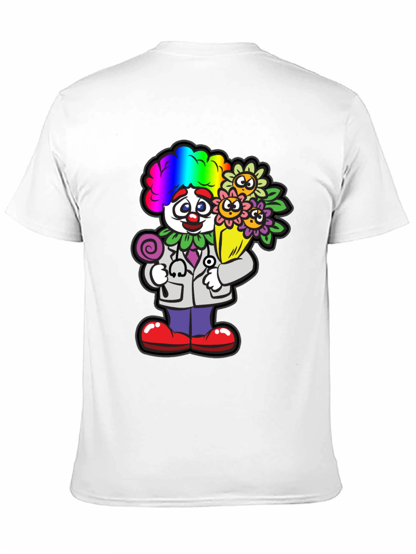 Black Clown Doctor T-Shirt view 11