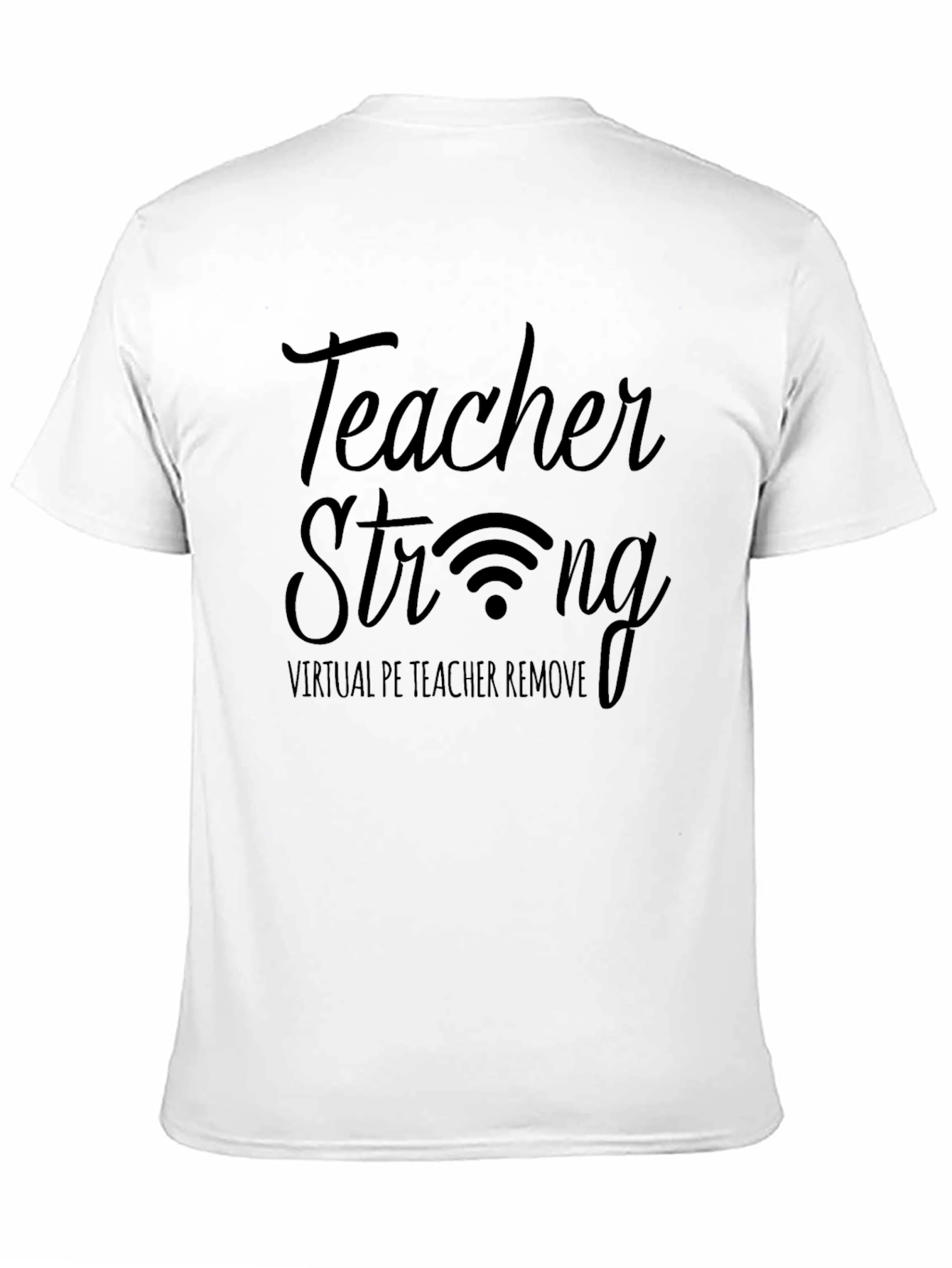 Black Teacher Strong Graphic Tee view 11