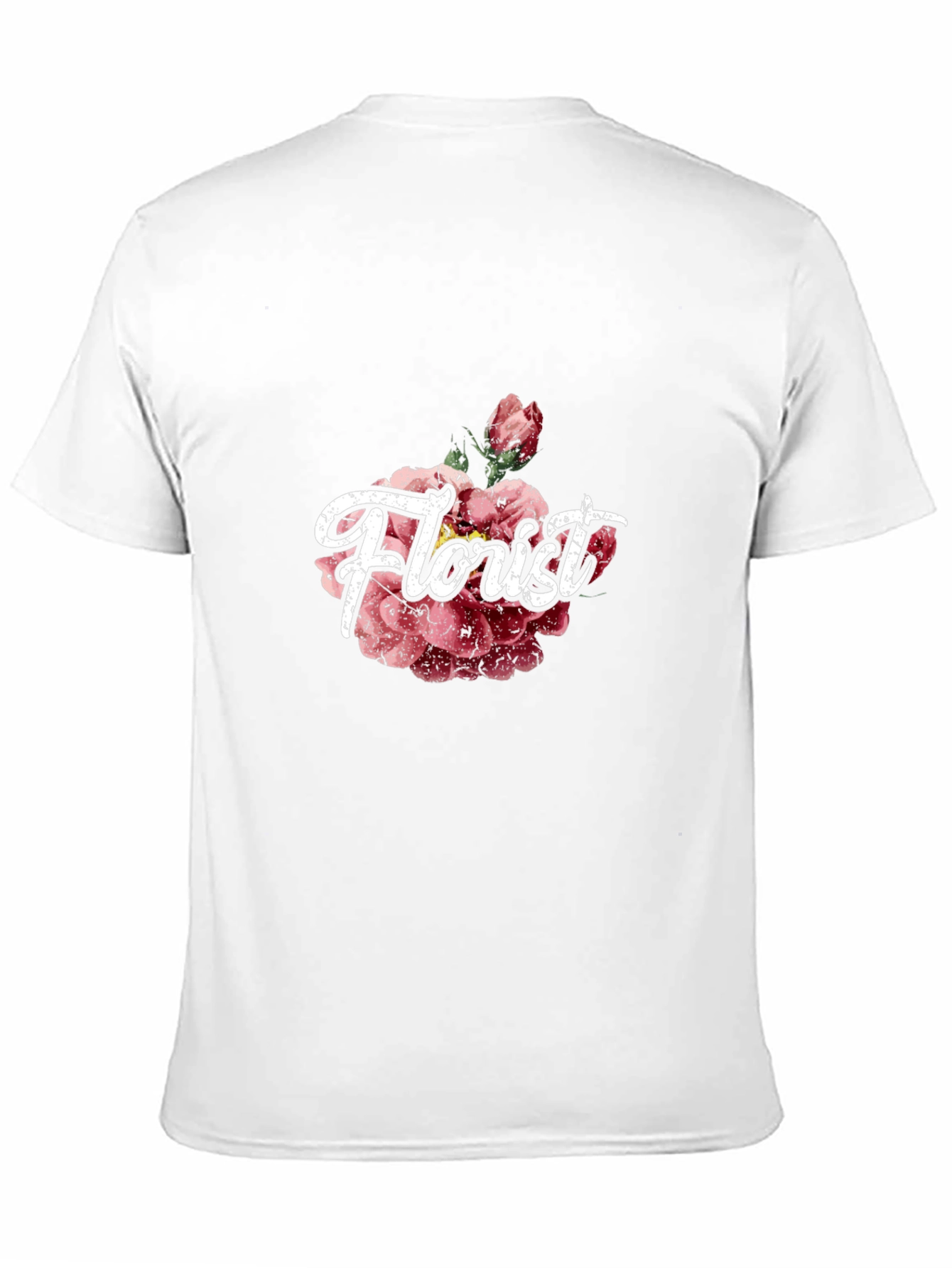 Black Florist Floral Graphic T-Shirt view 11