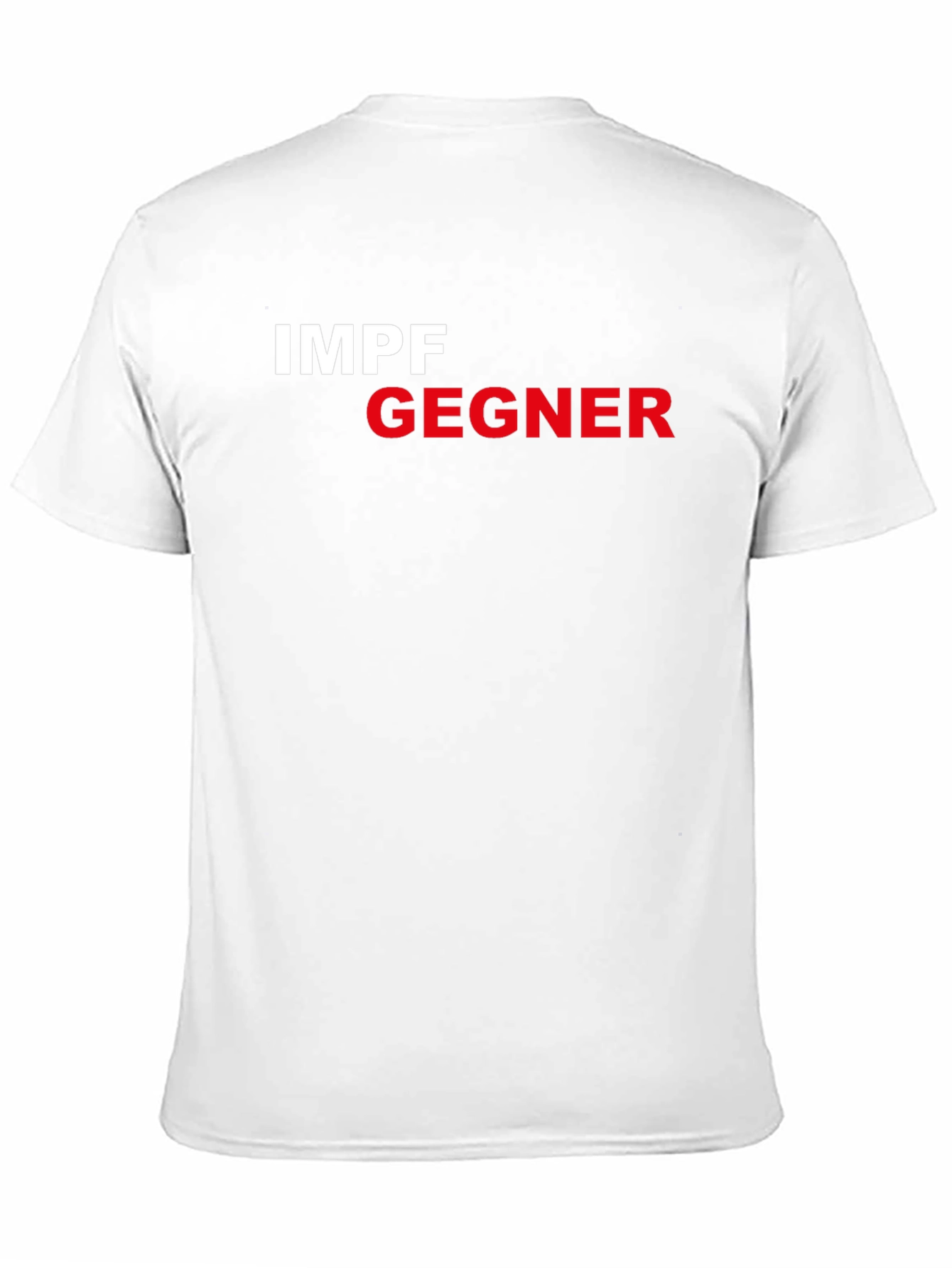 Black Impfgegner Black T-Shirt - Vaccine Opponent Tee view 11