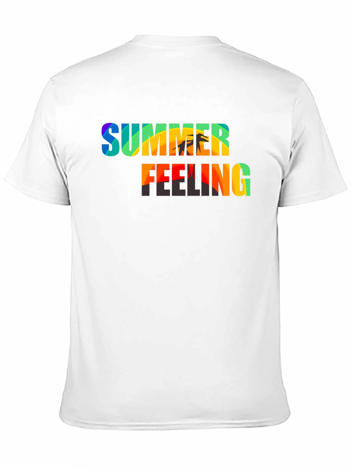 Black Summer Feeling Graphic Tee view 11