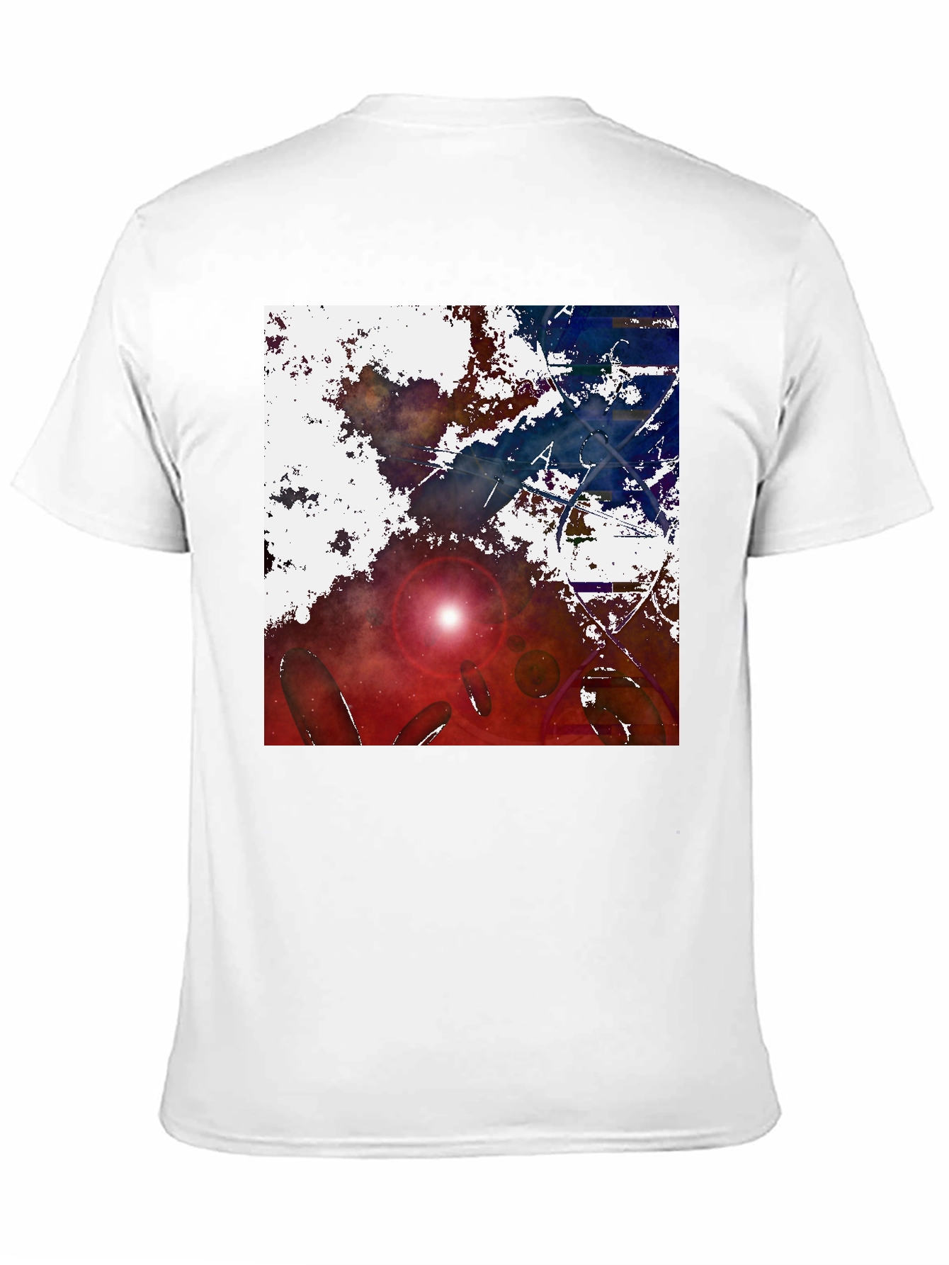Black Cosmic Dream Black T-Shirt view 11