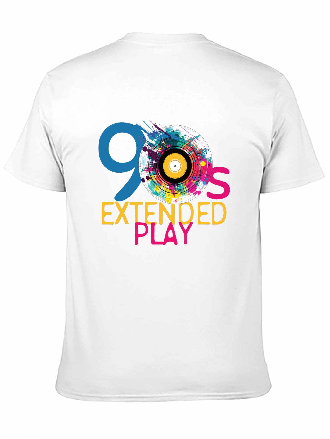 Black 90's Extended Play T-Shirt view 11