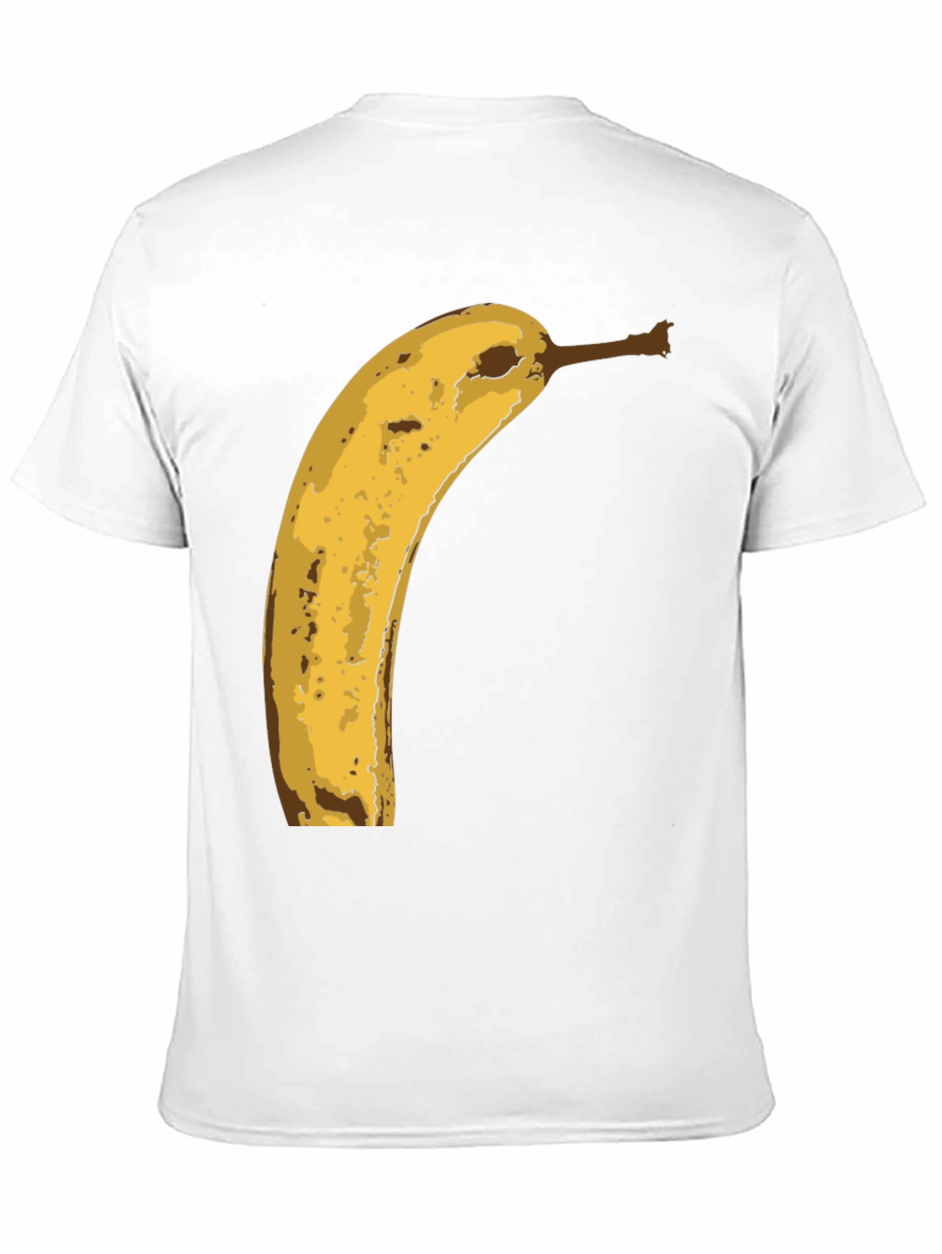 Black Banana Graphic Tee - Funny Fruit Print Shirt view 11