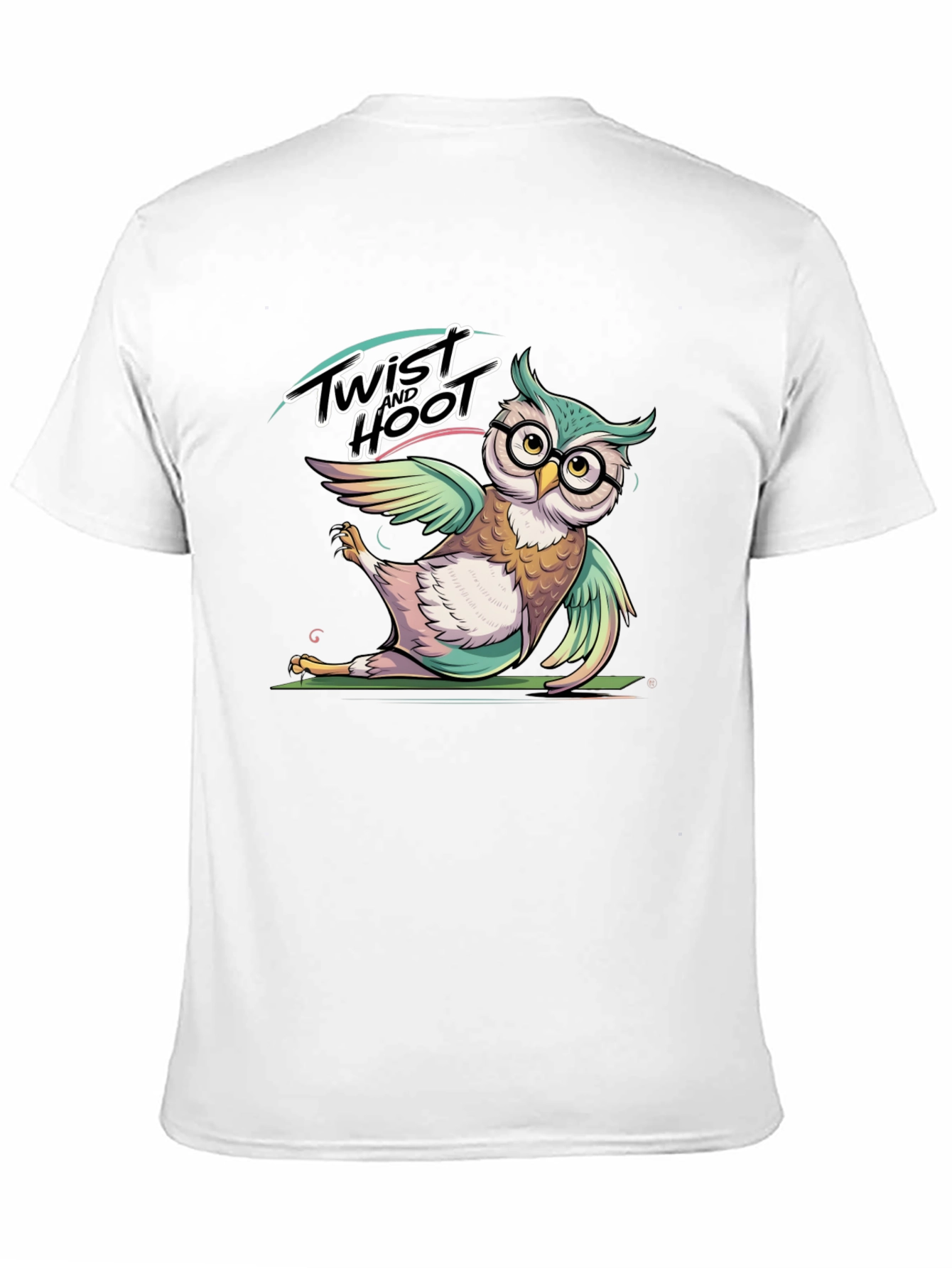 Black Twist and Hoot Owl T-Shirt view 11