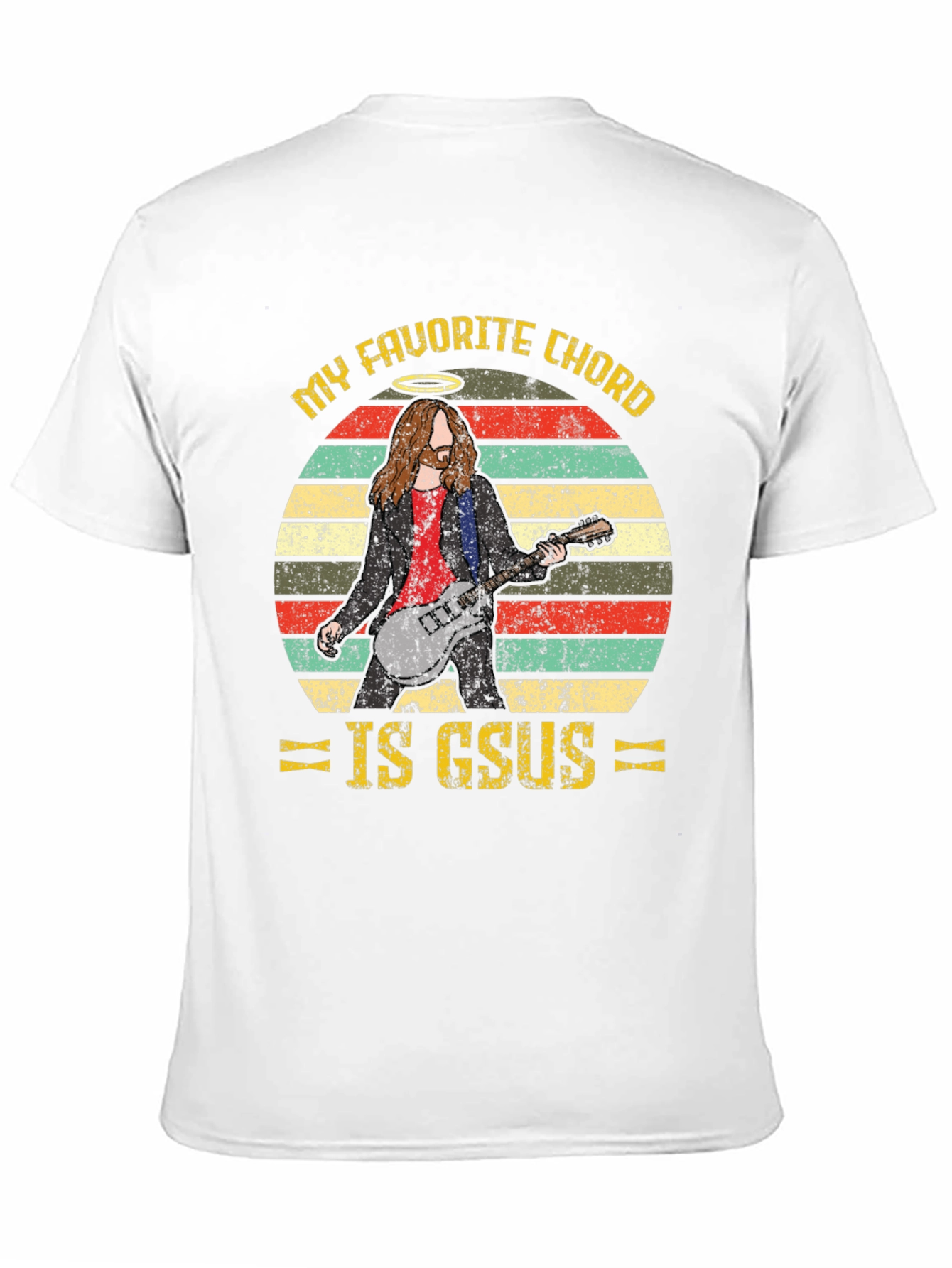 Black My Favorite Chord is GSUS Graphic Tee view 11