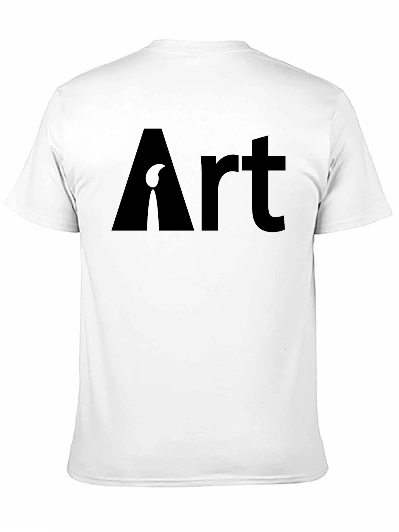 Black Art Graphic Tee - Stylish Black T-Shirt view 11