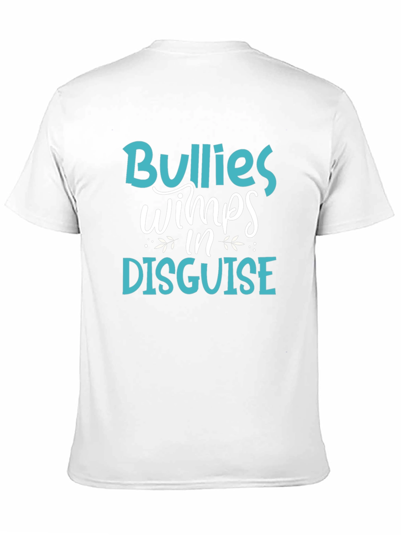 Black Bullies Wimps in Disguise Graphic Tee view 11