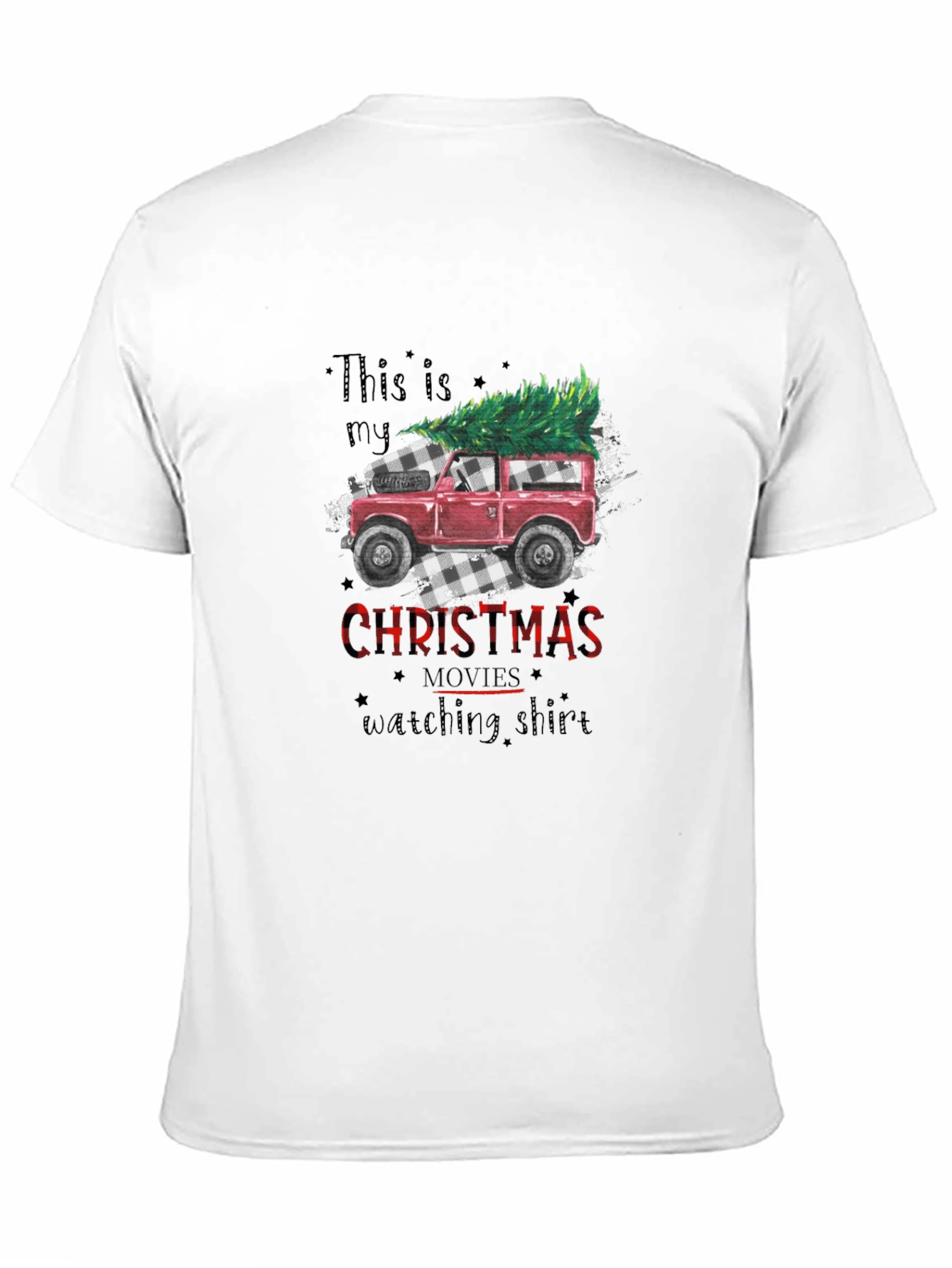 Black Christmas Movie Watching Shirt view 11