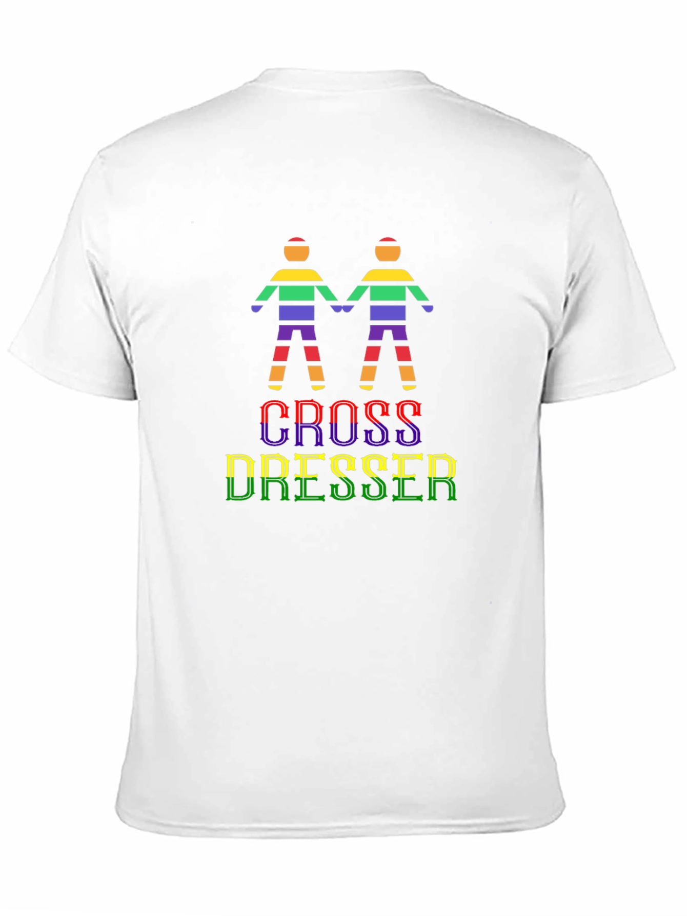 Black Cross Dresser Pride T-Shirt - LGBTQ+ Graphic Tee view 11