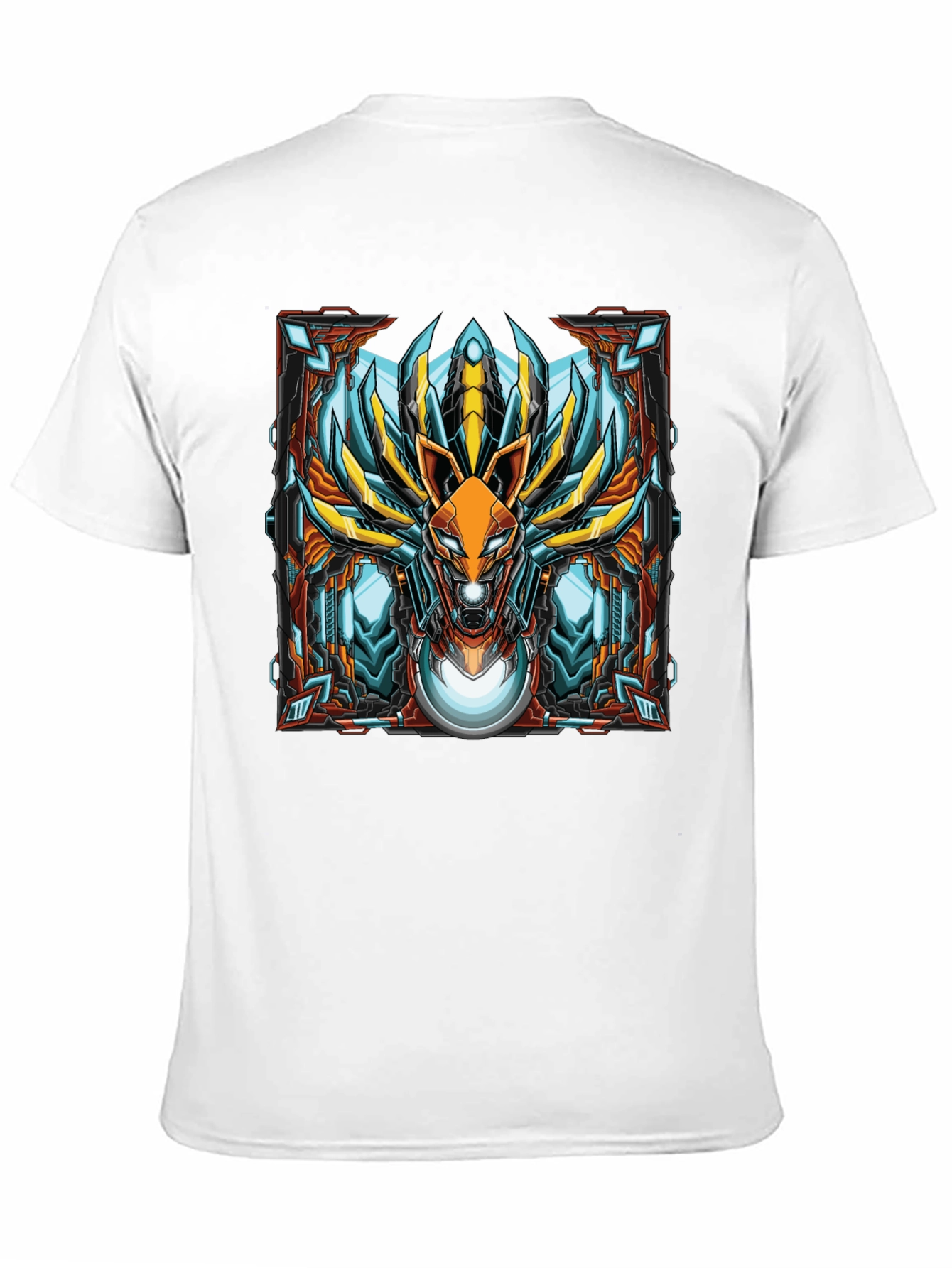 Robot Fox Graphic Tee - Unique Design - 11
