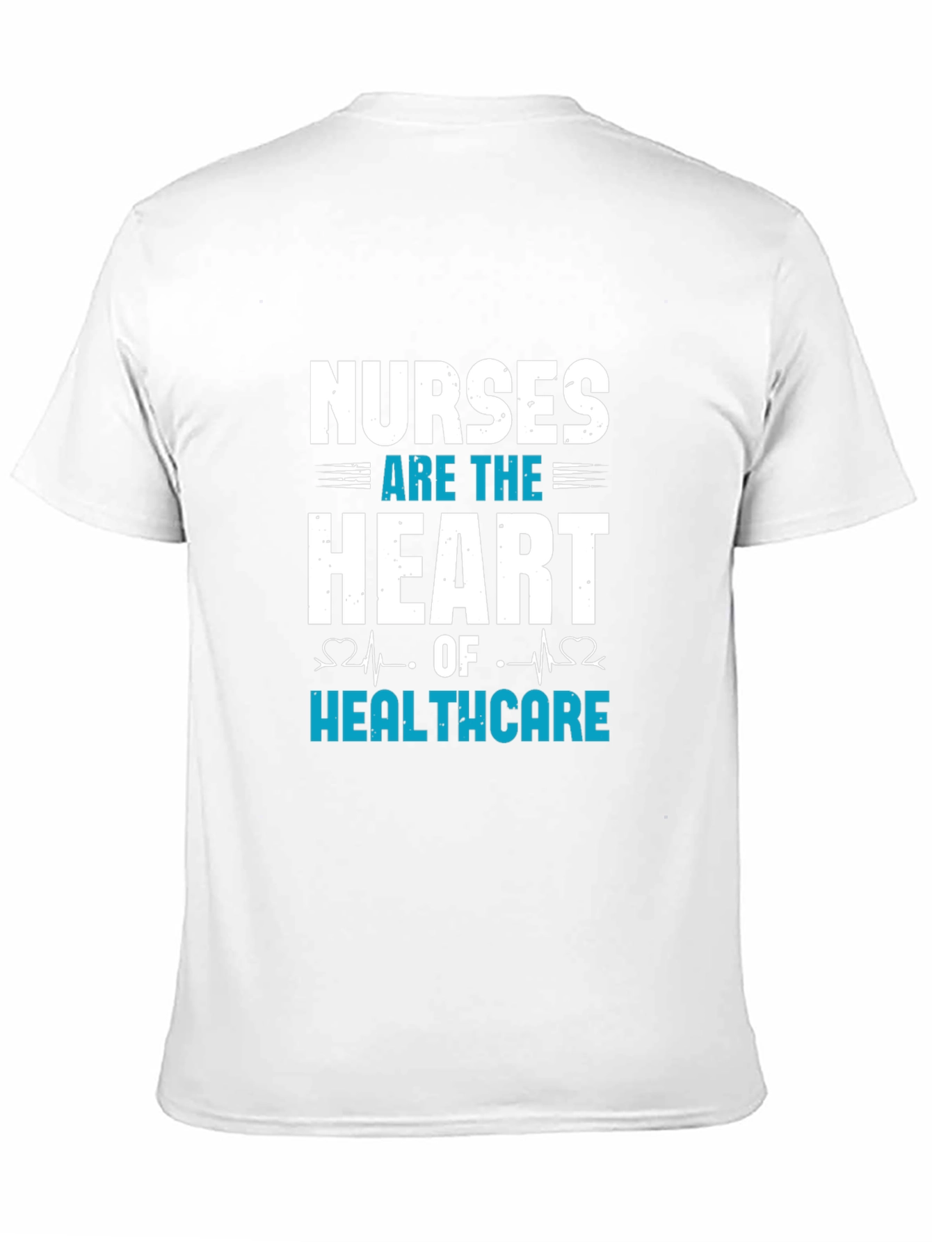 Black Nurses Heart of Healthcare Graphic T-Shirt view 11