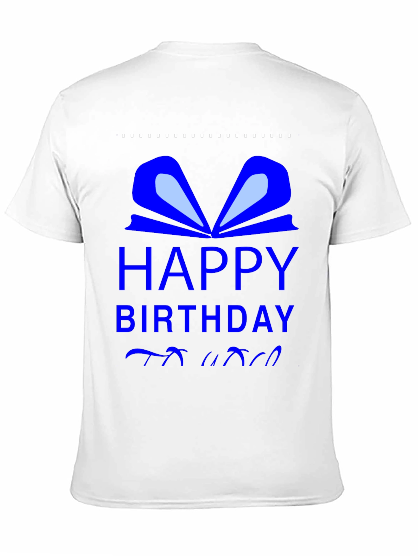 Black Happy Birthday Gift T-Shirt view 11